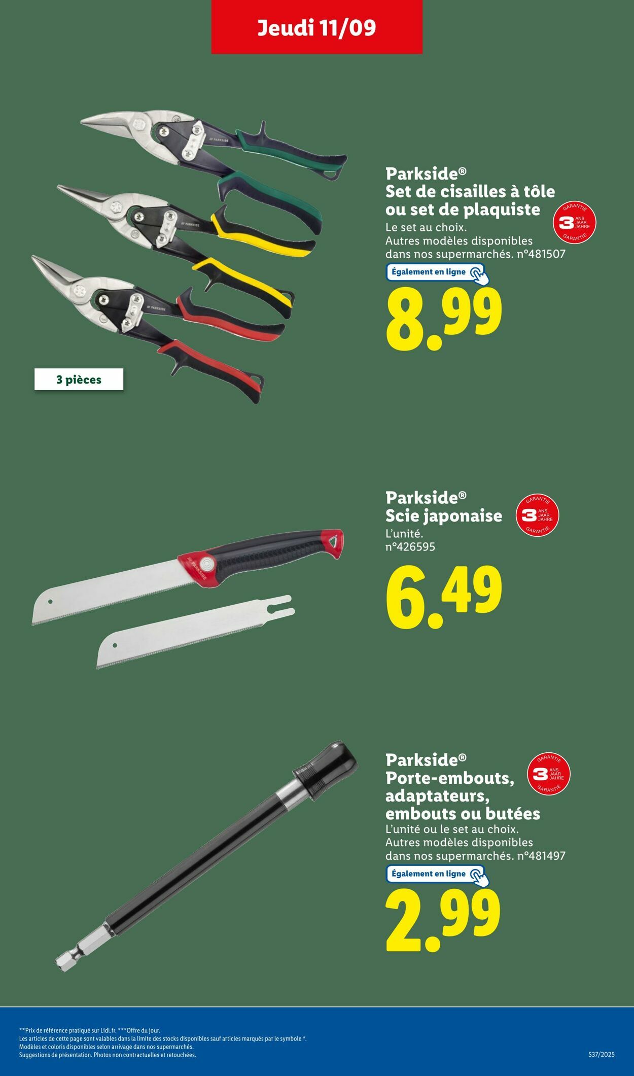 Catalogue Lidl 11.09.2025 - 17.09.2025