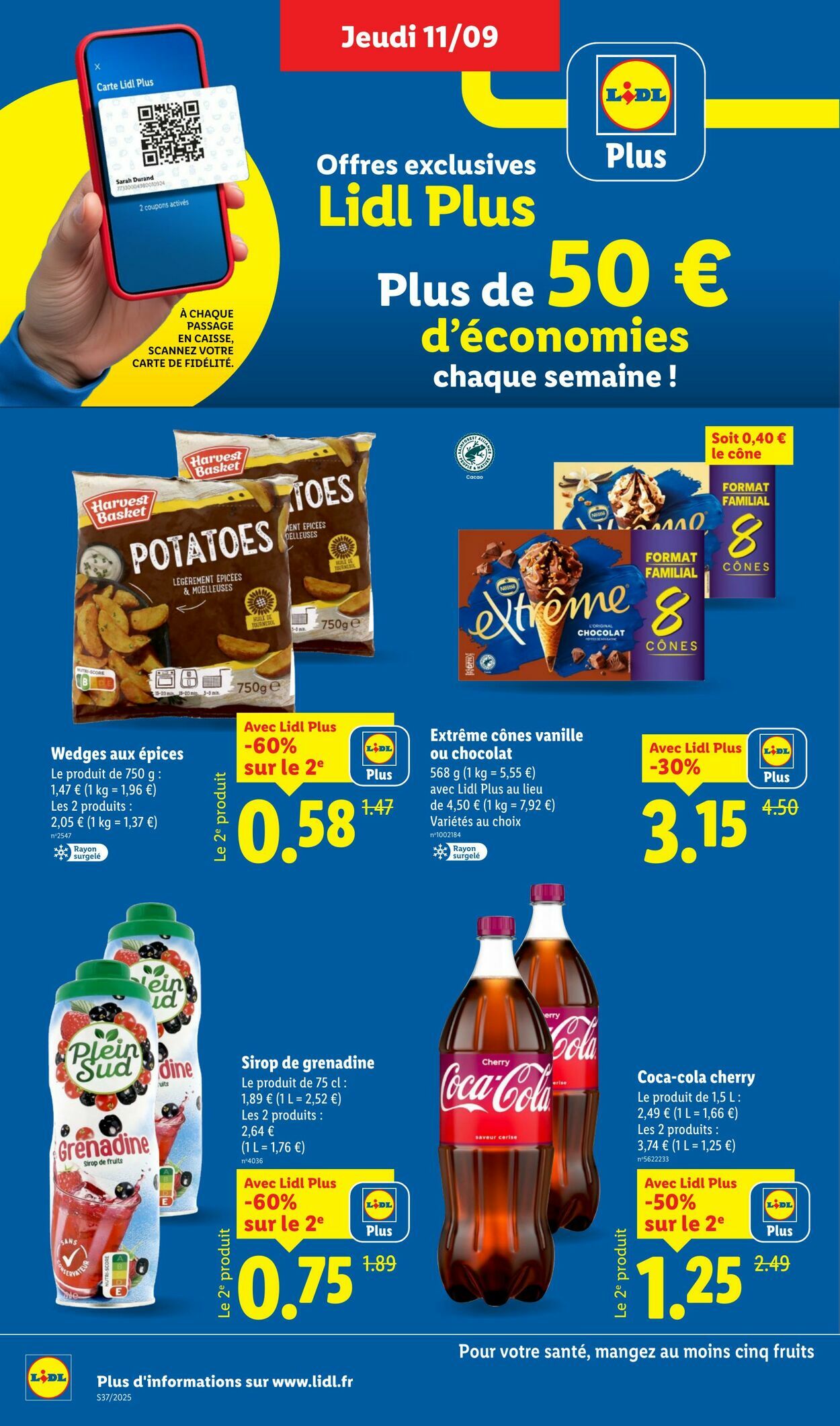 Catalogue Lidl 11.09.2025 - 17.09.2025
