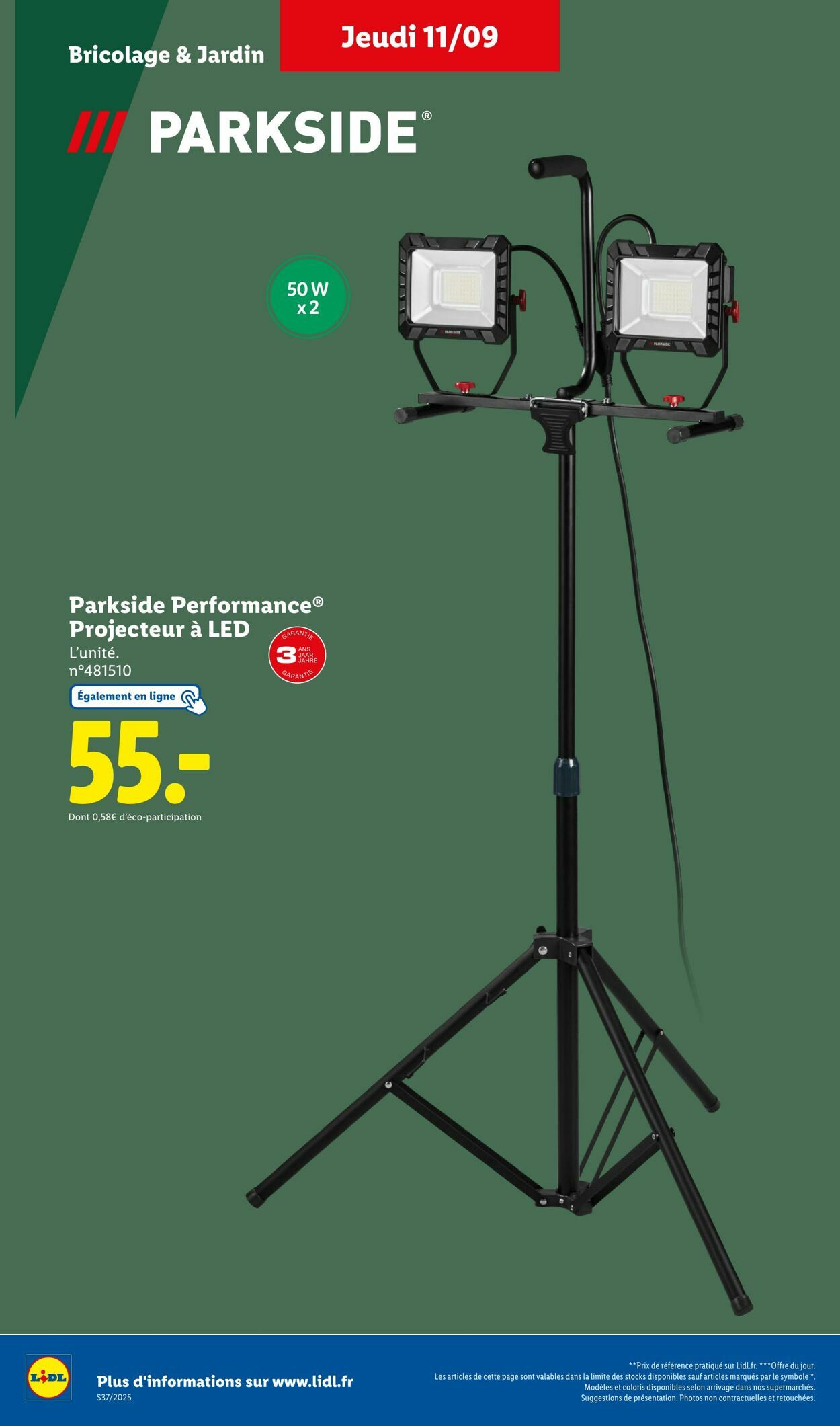 Catalogue Lidl 11.09.2025 - 17.09.2025