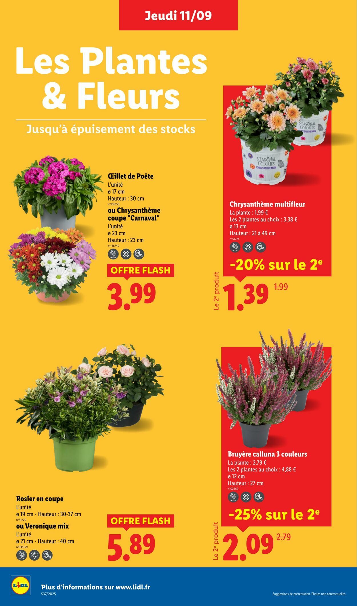 Catalogue Lidl 11.09.2025 - 17.09.2025