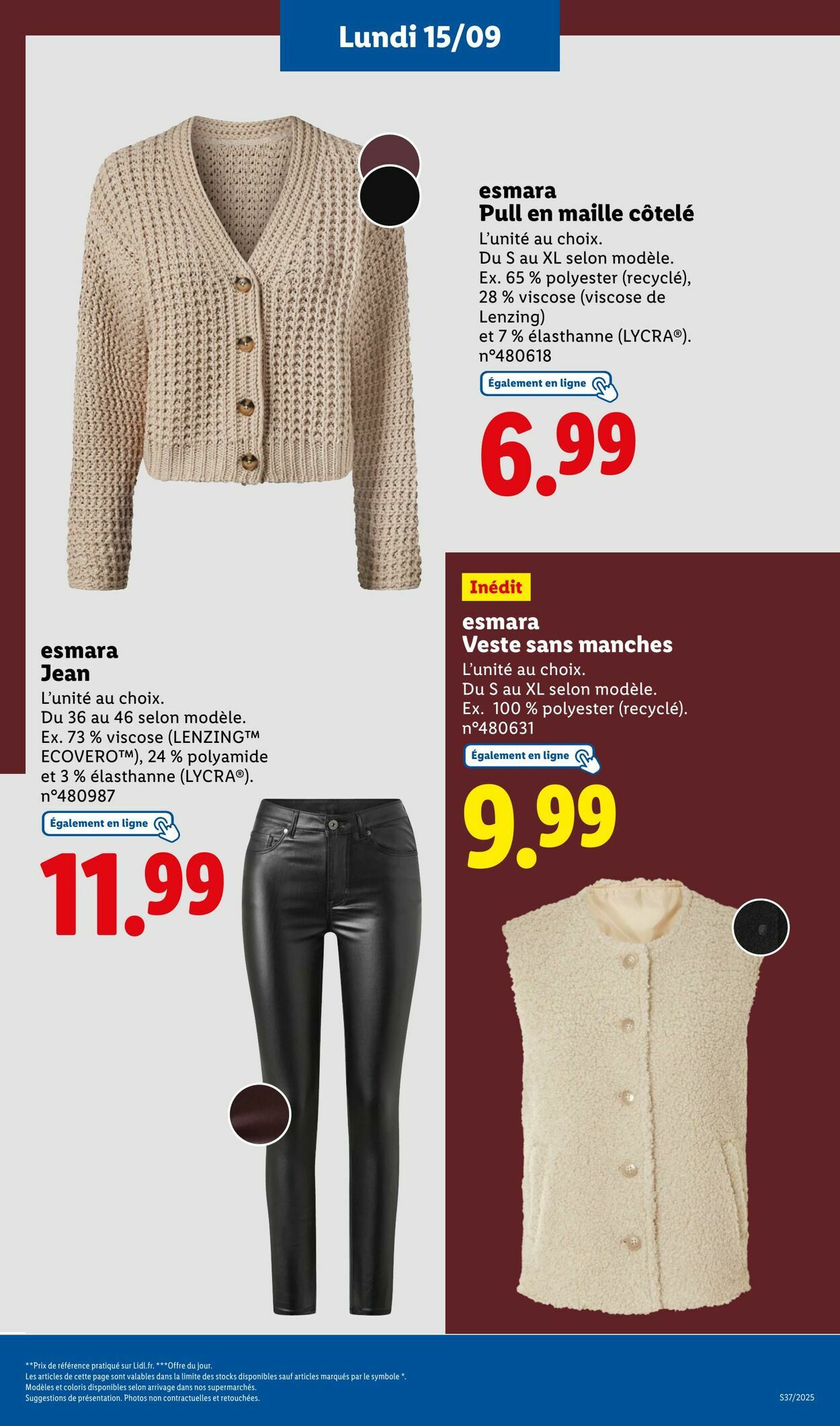 Catalogue Lidl 11.09.2025 - 17.09.2025