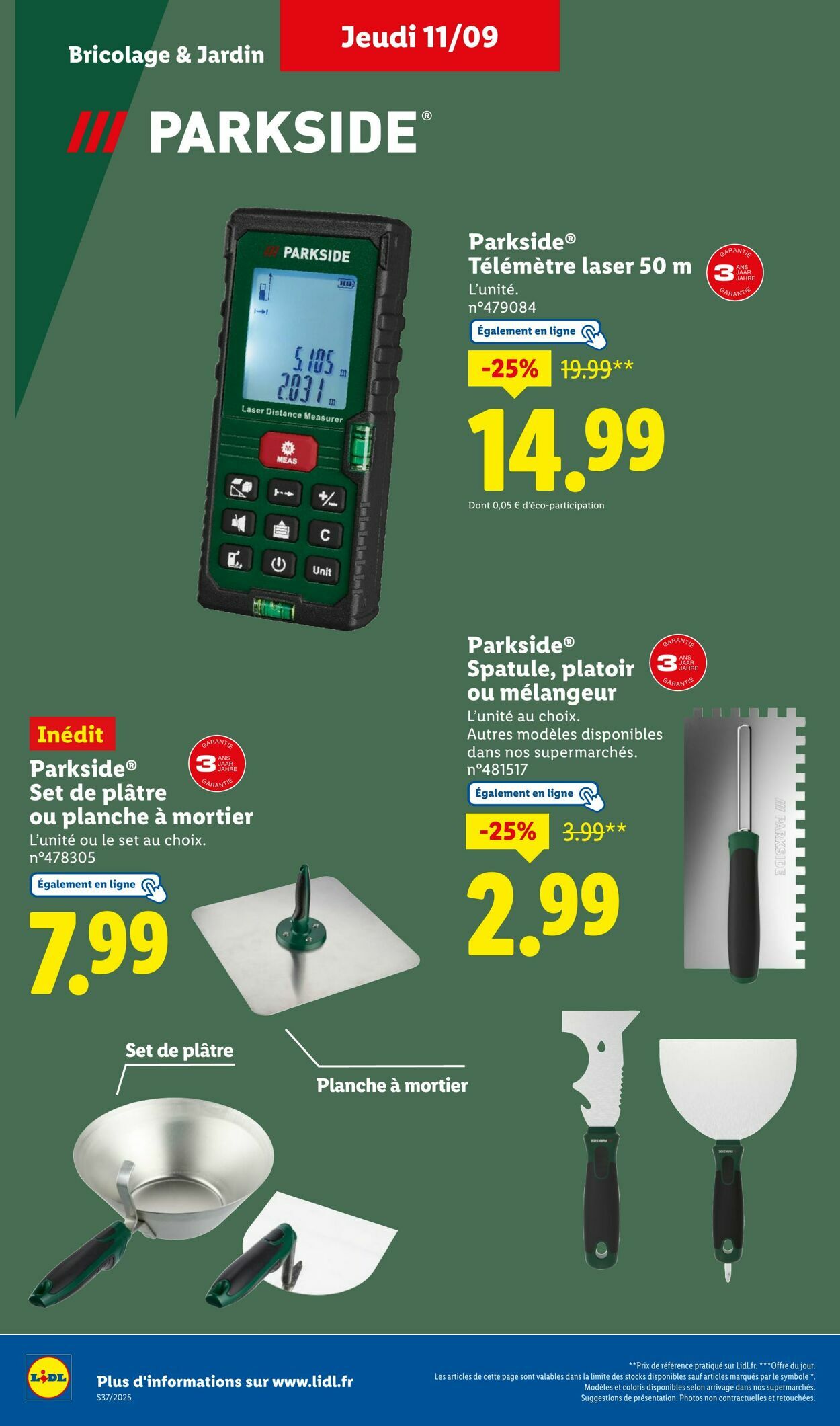 Catalogue Lidl 11.09.2025 - 17.09.2025