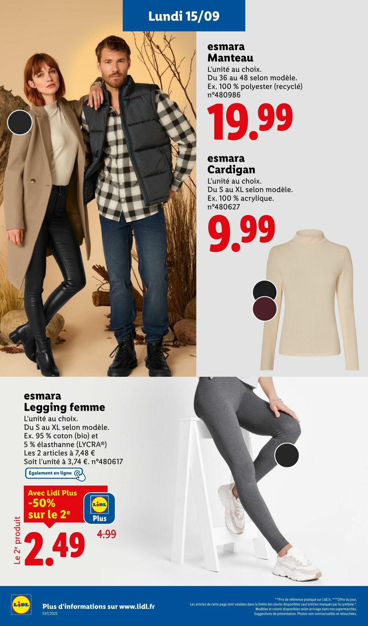 Catalogue Lidl 11.09.2025 - 17.09.2025