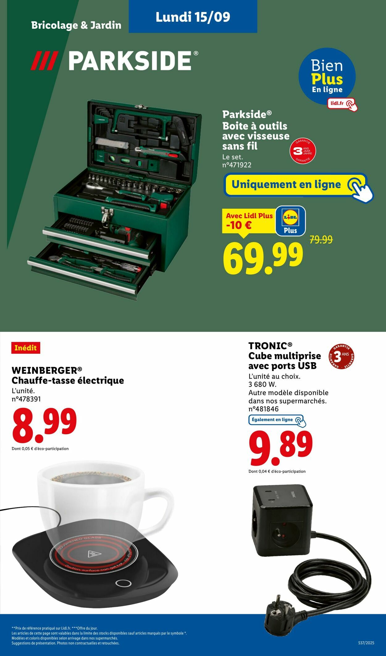 Catalogue Lidl 11.09.2025 - 17.09.2025