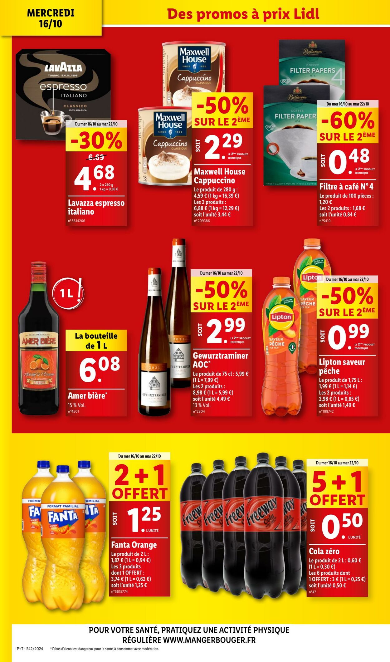 Catalogue Lidl 16.10.2024 - 22.10.2024