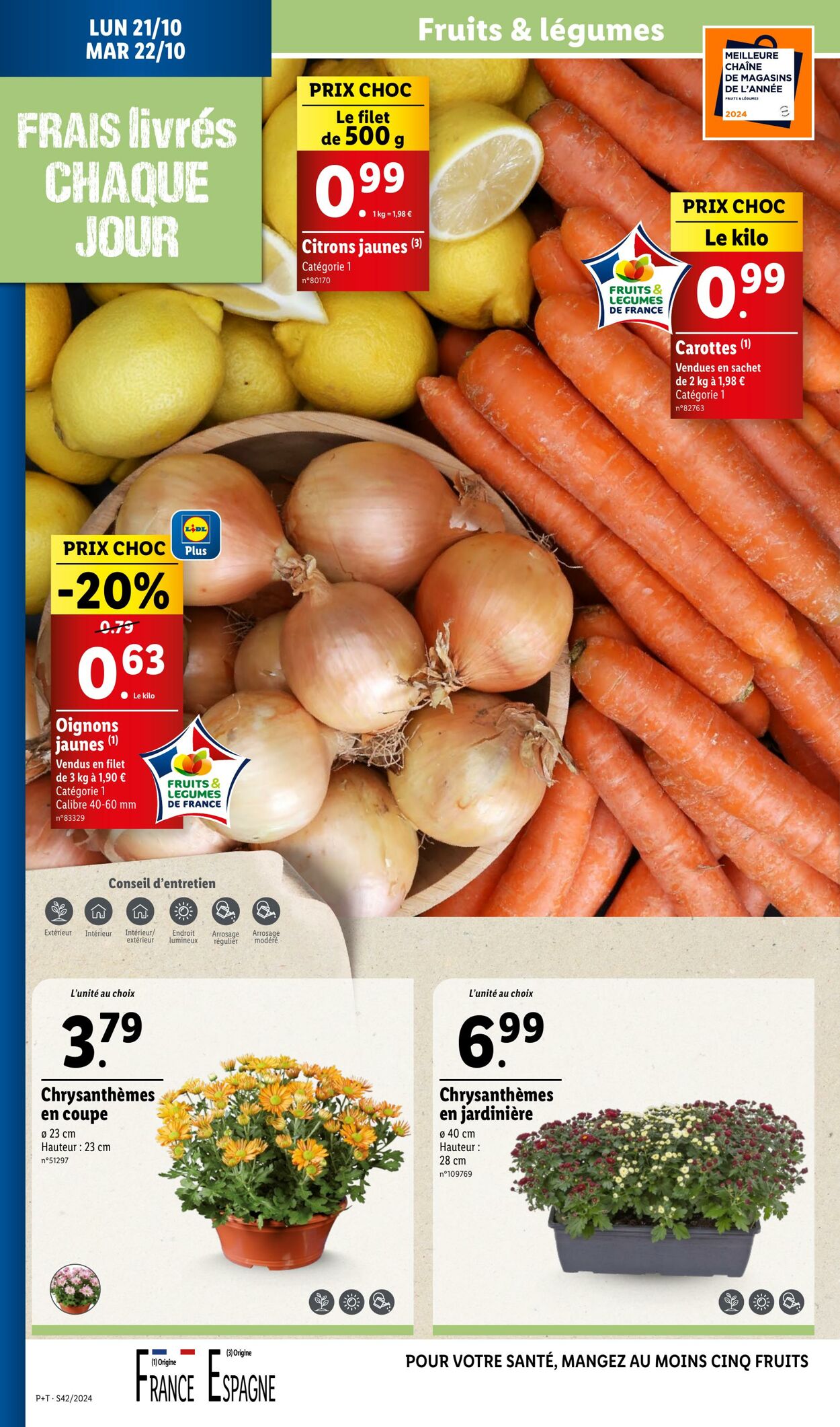 Catalogue Lidl 16.10.2024 - 22.10.2024