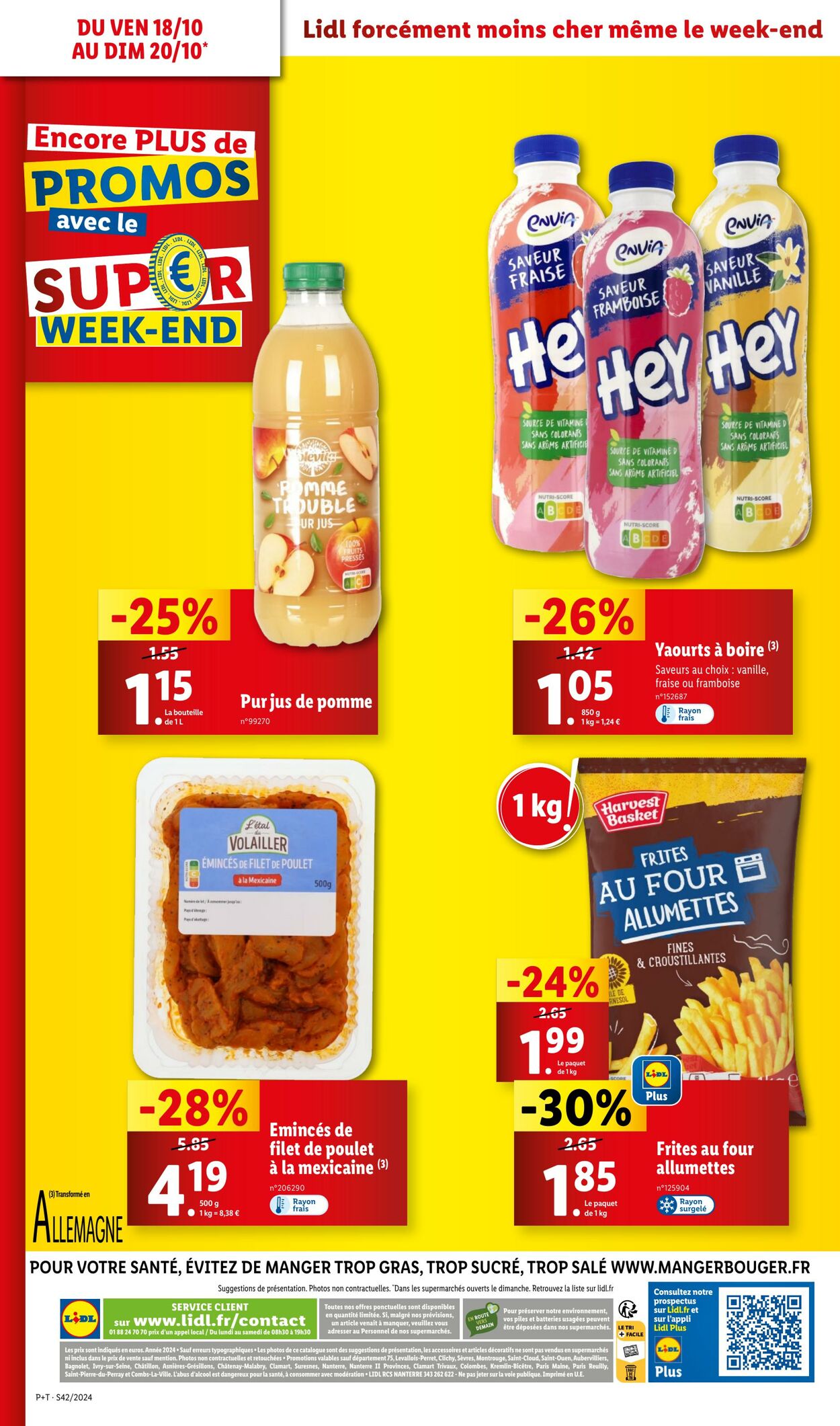 Catalogue Lidl 16.10.2024 - 22.10.2024