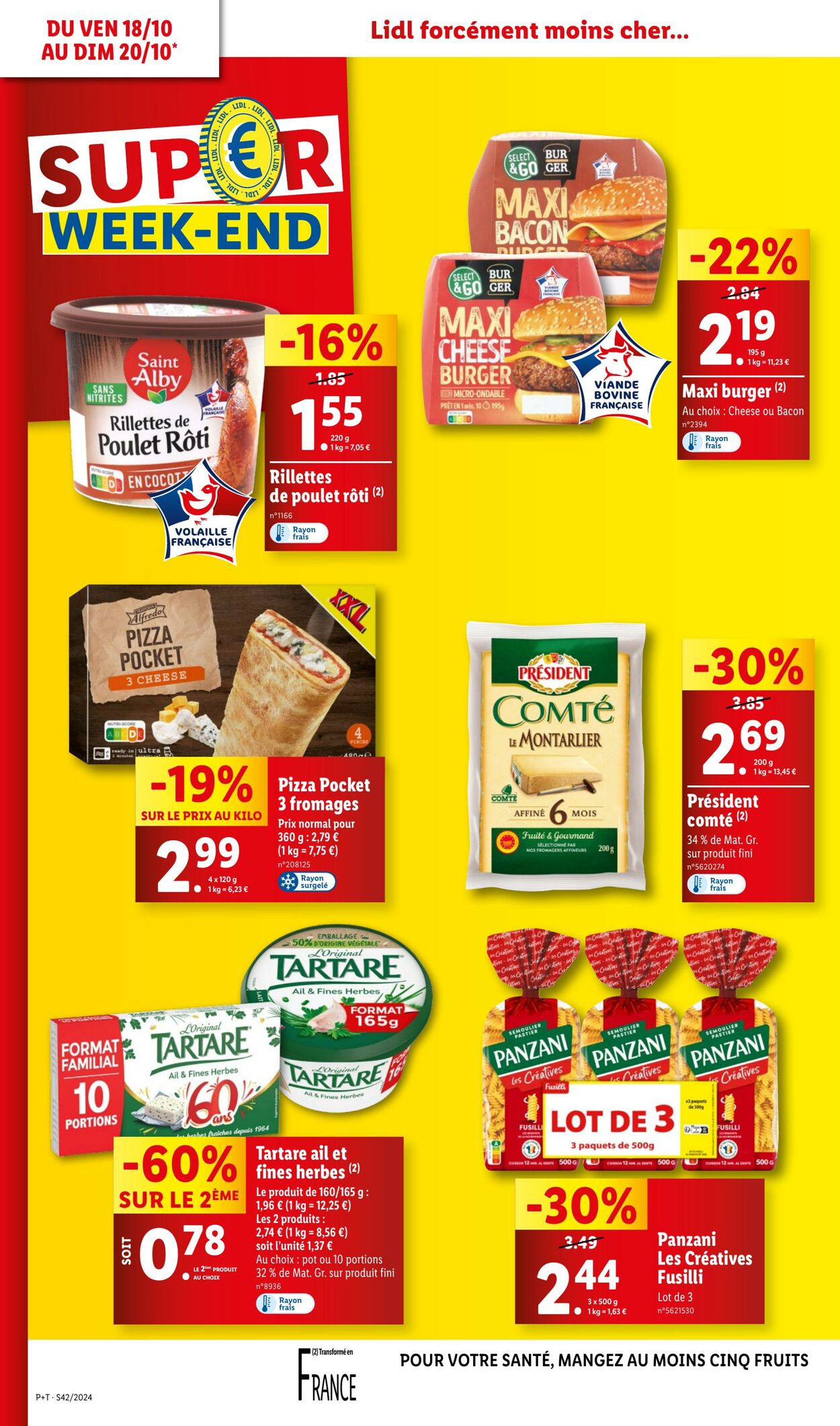 Catalogue Lidl 16.10.2024 - 22.10.2024