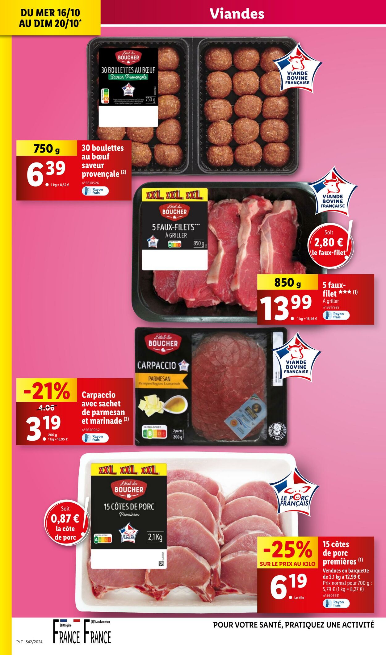 Catalogue Lidl 16.10.2024 - 22.10.2024