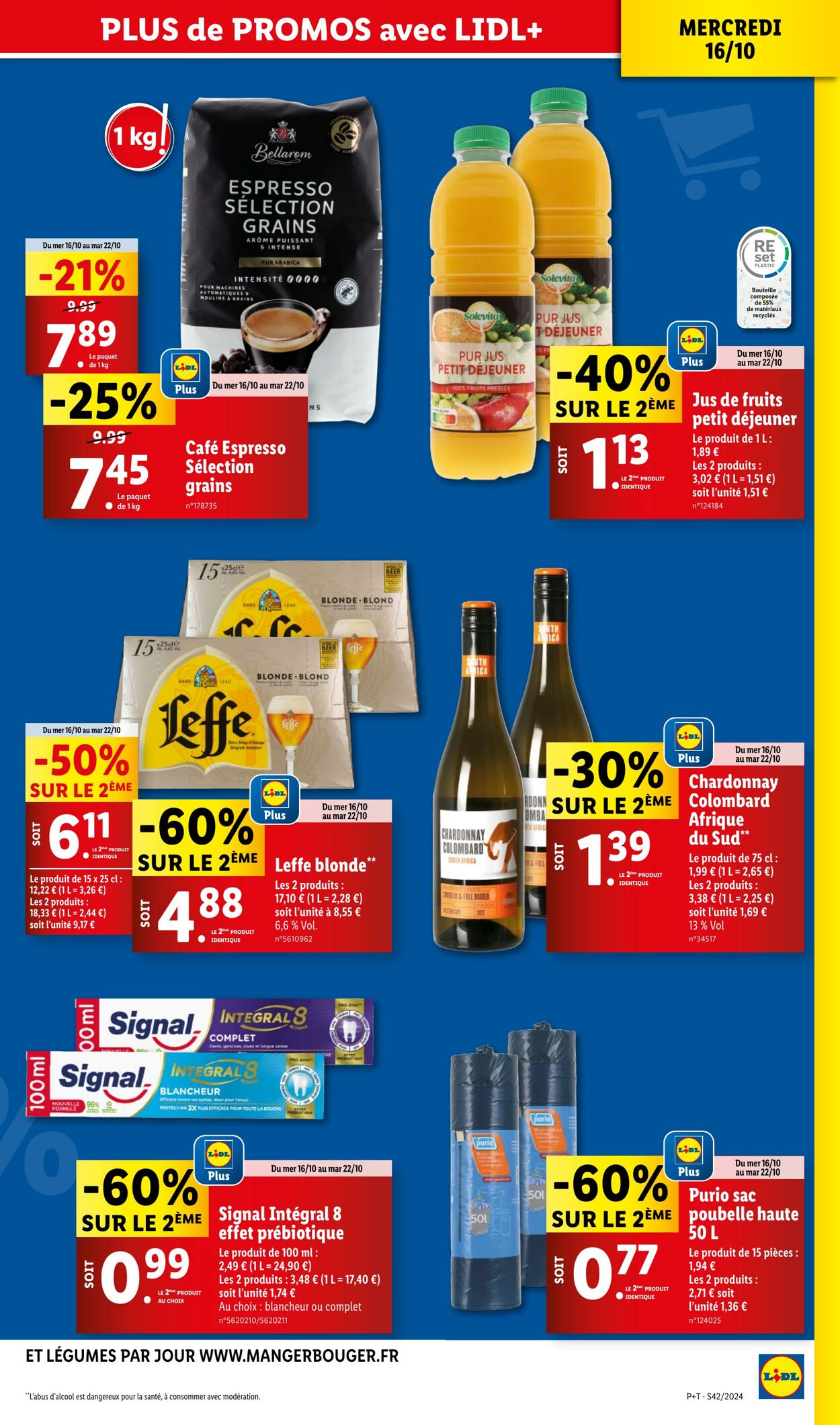 Catalogue Lidl 16.10.2024 - 22.10.2024