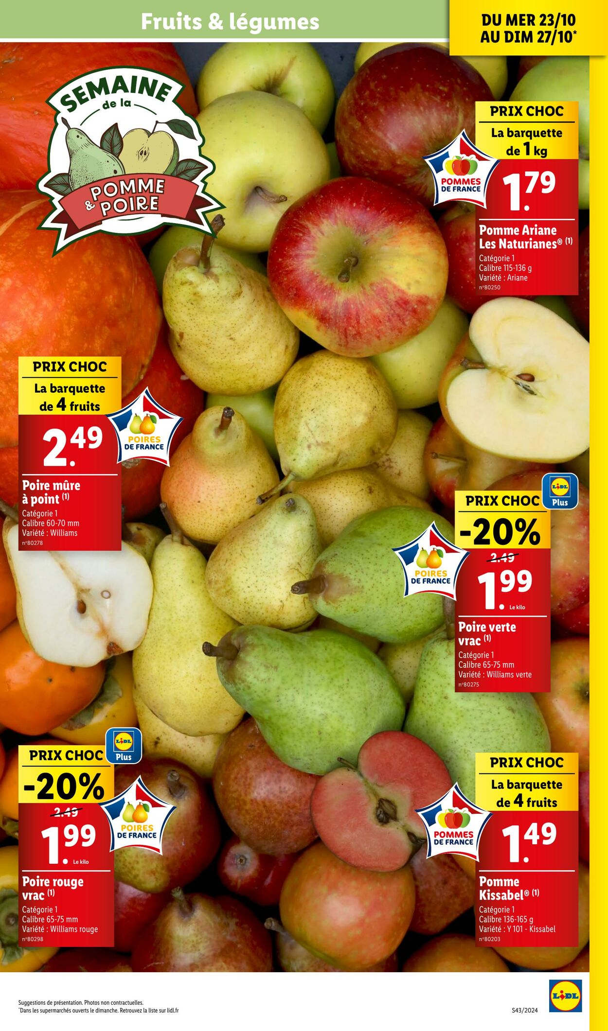 Catalogue Lidl 23.10.2024 - 29.10.2024