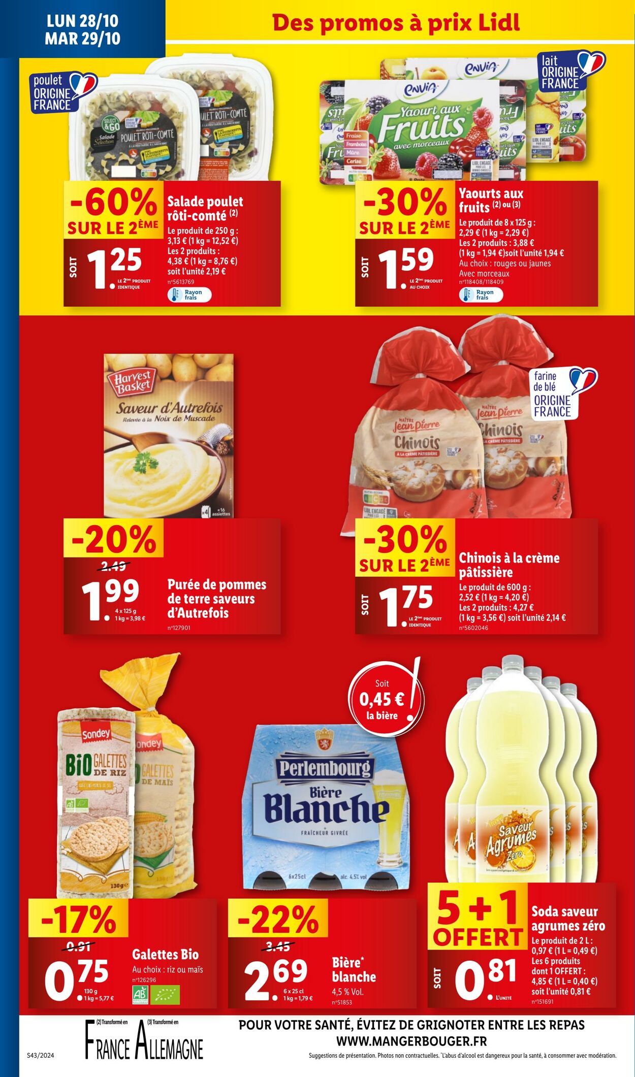 Catalogue Lidl 23.10.2024 - 29.10.2024