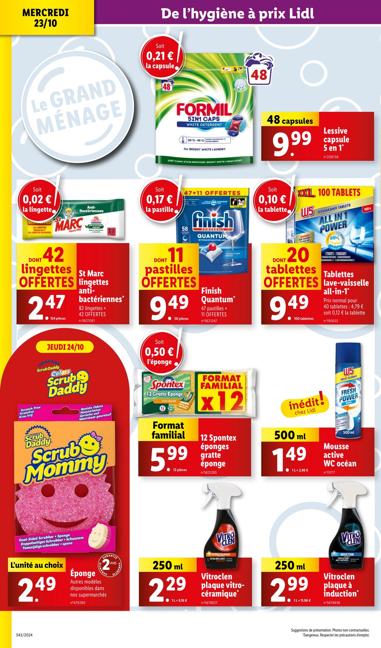 Catalogue Lidl 23.10.2024 - 29.10.2024