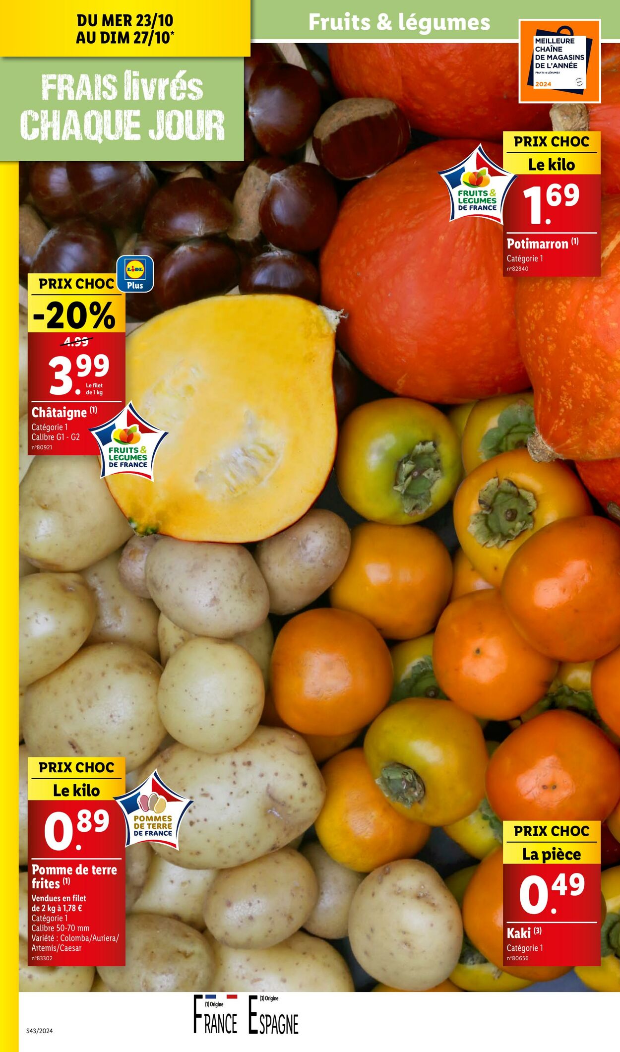 Catalogue Lidl 23.10.2024 - 29.10.2024