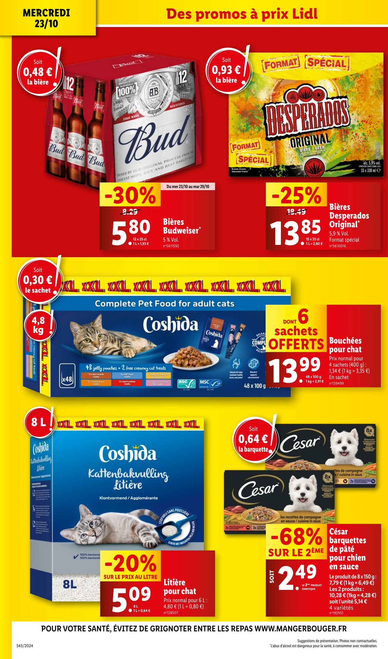 Catalogue Lidl 23.10.2024 - 29.10.2024