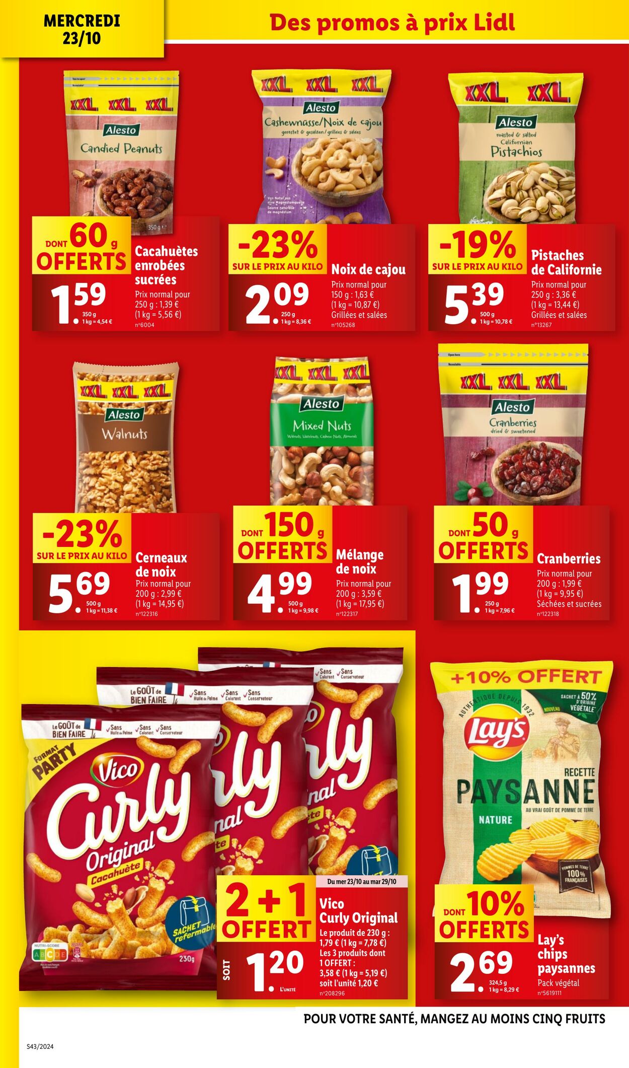 Catalogue Lidl 23.10.2024 - 29.10.2024