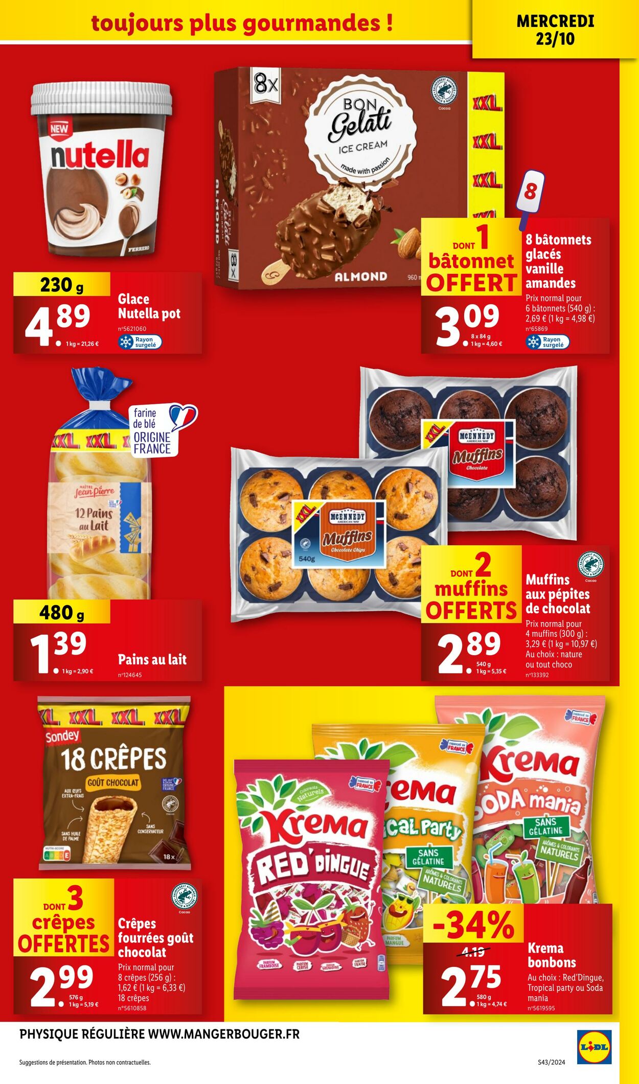 Catalogue Lidl 23.10.2024 - 29.10.2024