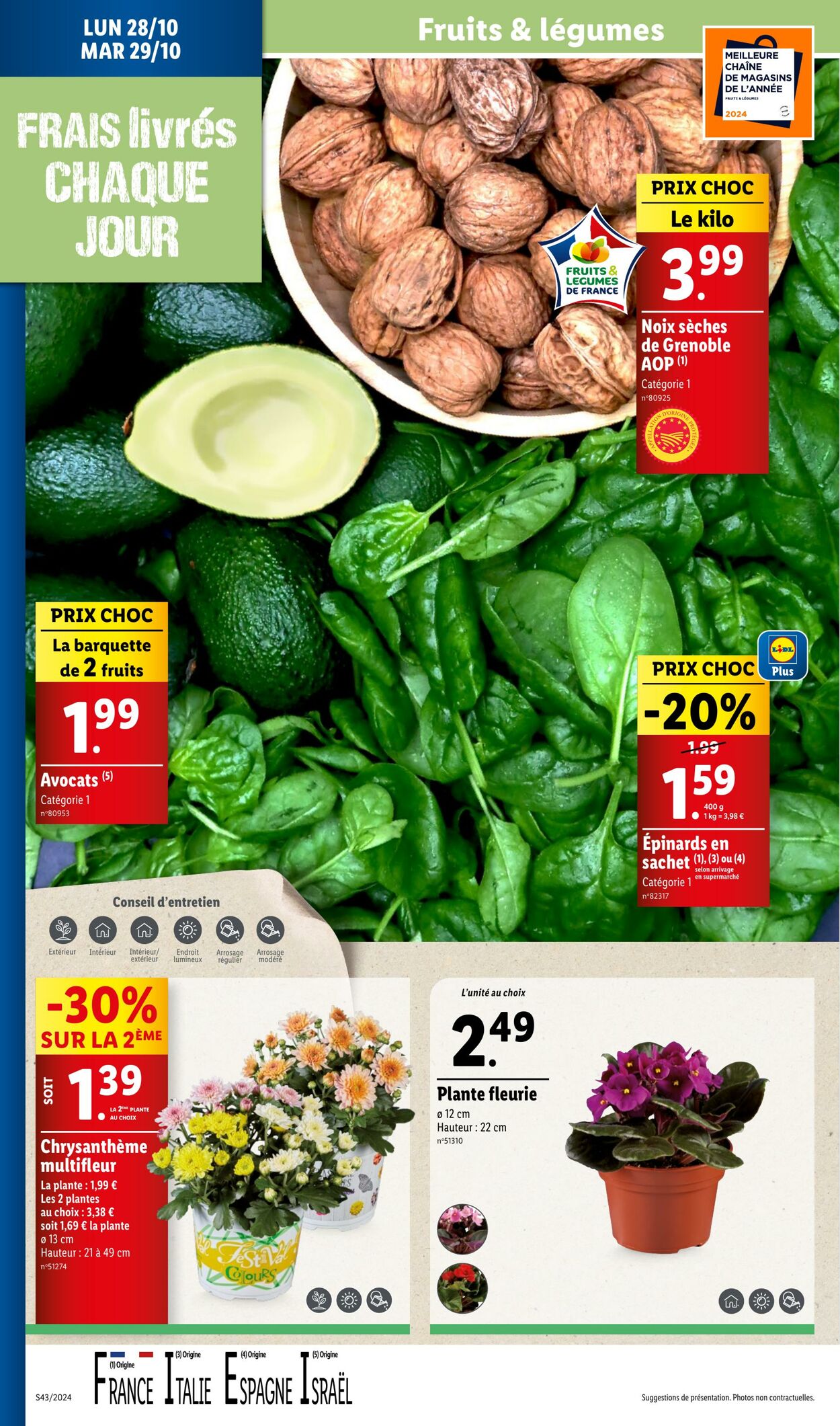 Catalogue Lidl 23.10.2024 - 29.10.2024