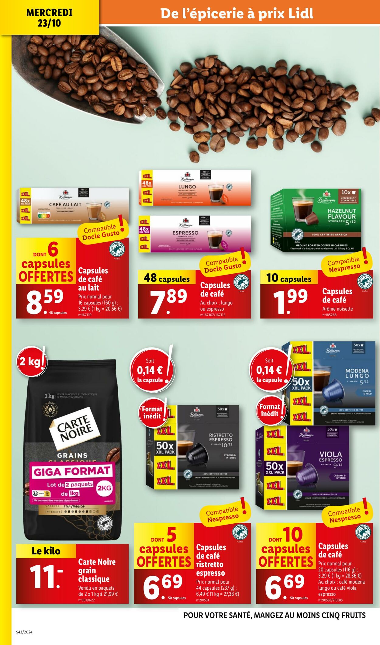 Catalogue Lidl 23.10.2024 - 29.10.2024