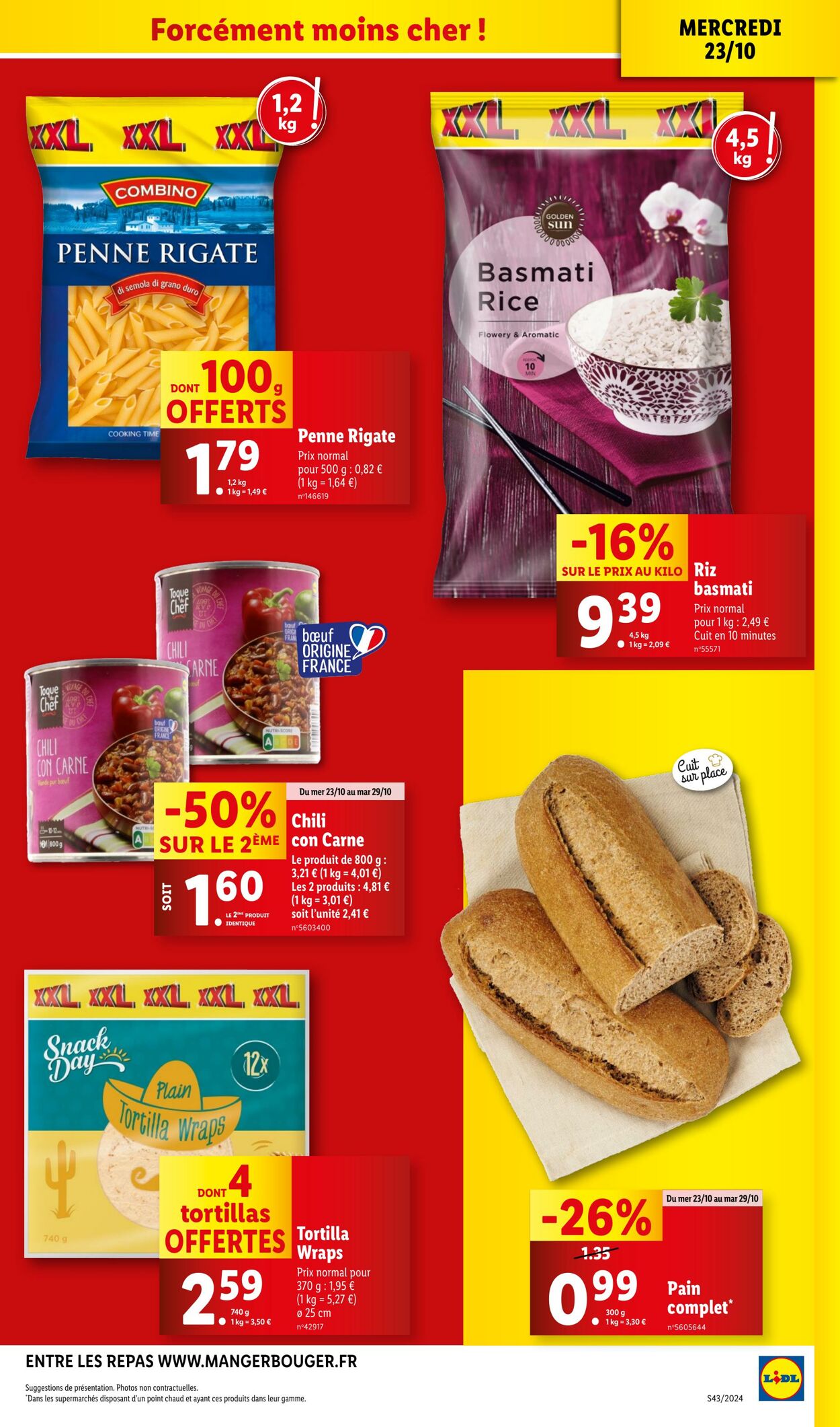 Catalogue Lidl 23.10.2024 - 29.10.2024