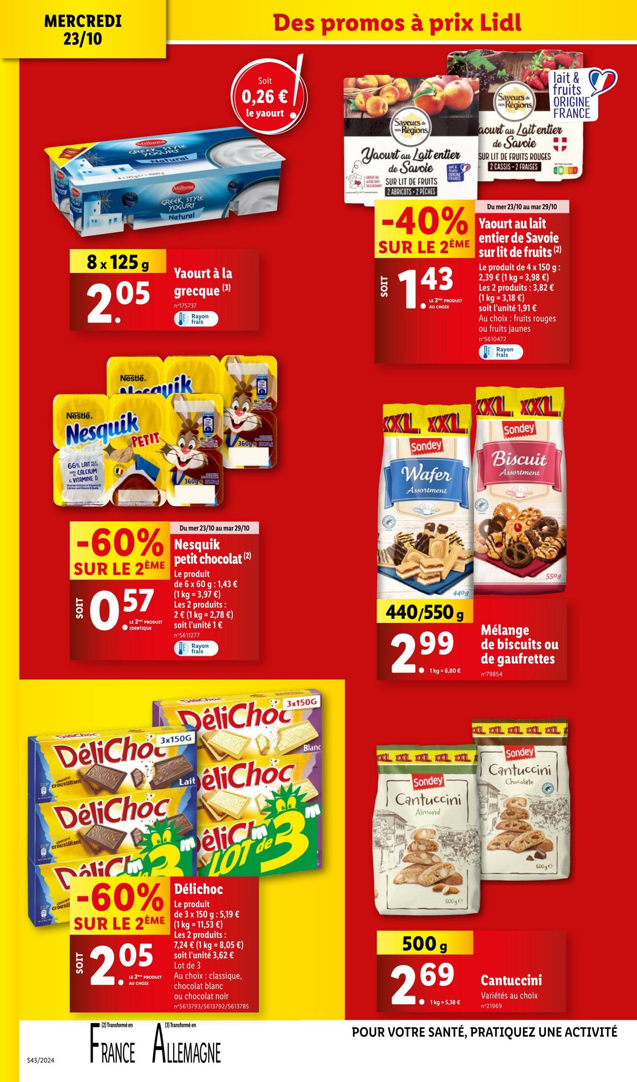 Catalogue Lidl 23.10.2024 - 29.10.2024