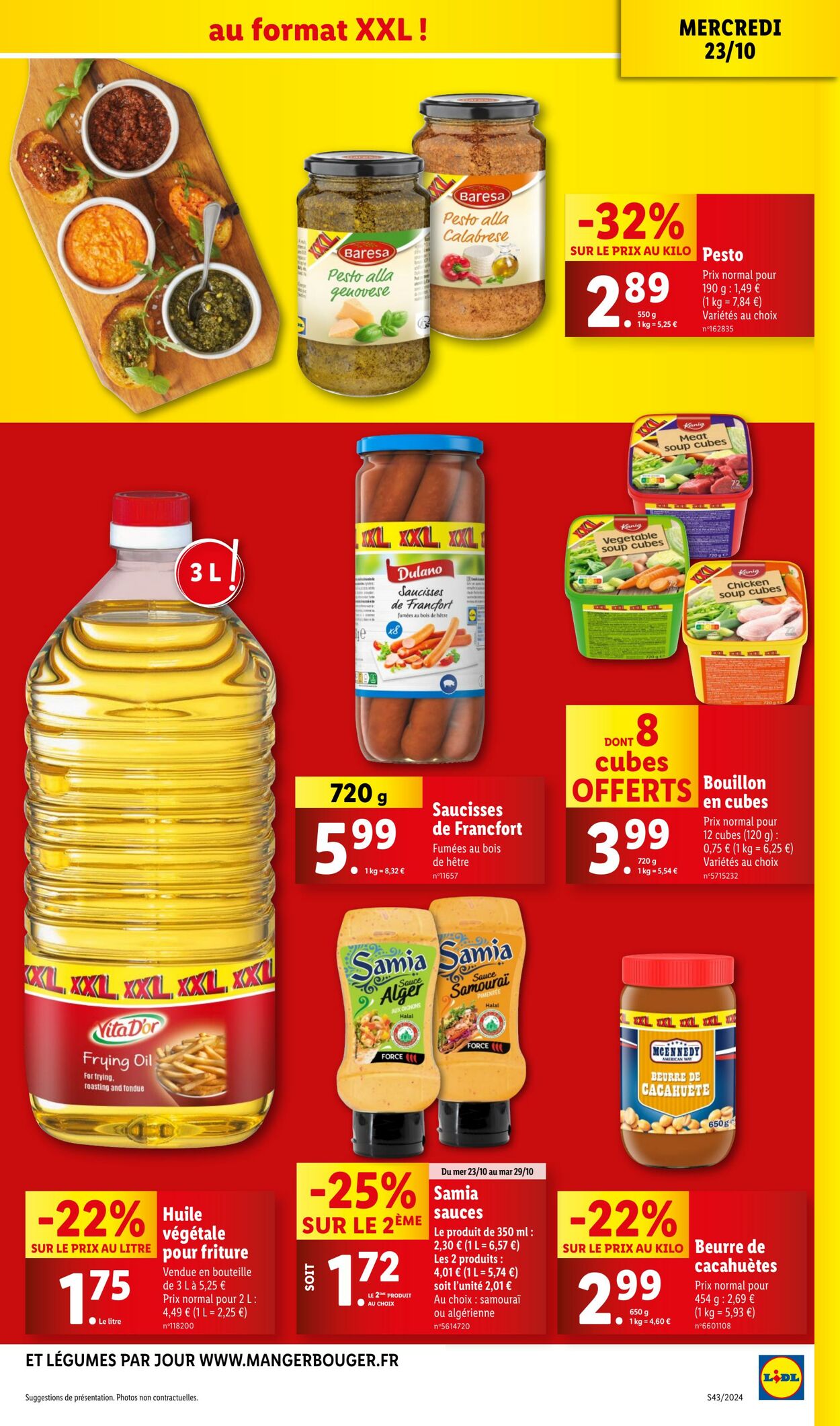 Catalogue Lidl 23.10.2024 - 29.10.2024