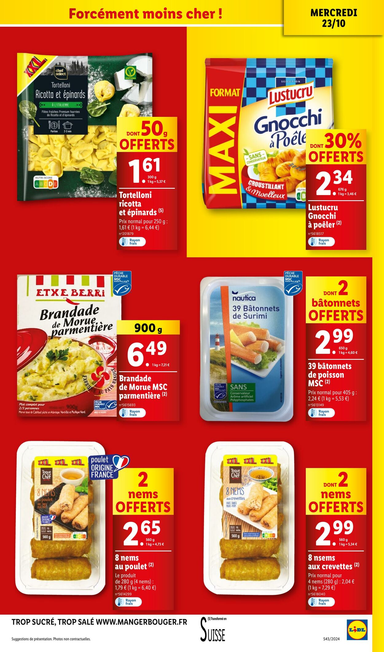 Catalogue Lidl 23.10.2024 - 29.10.2024