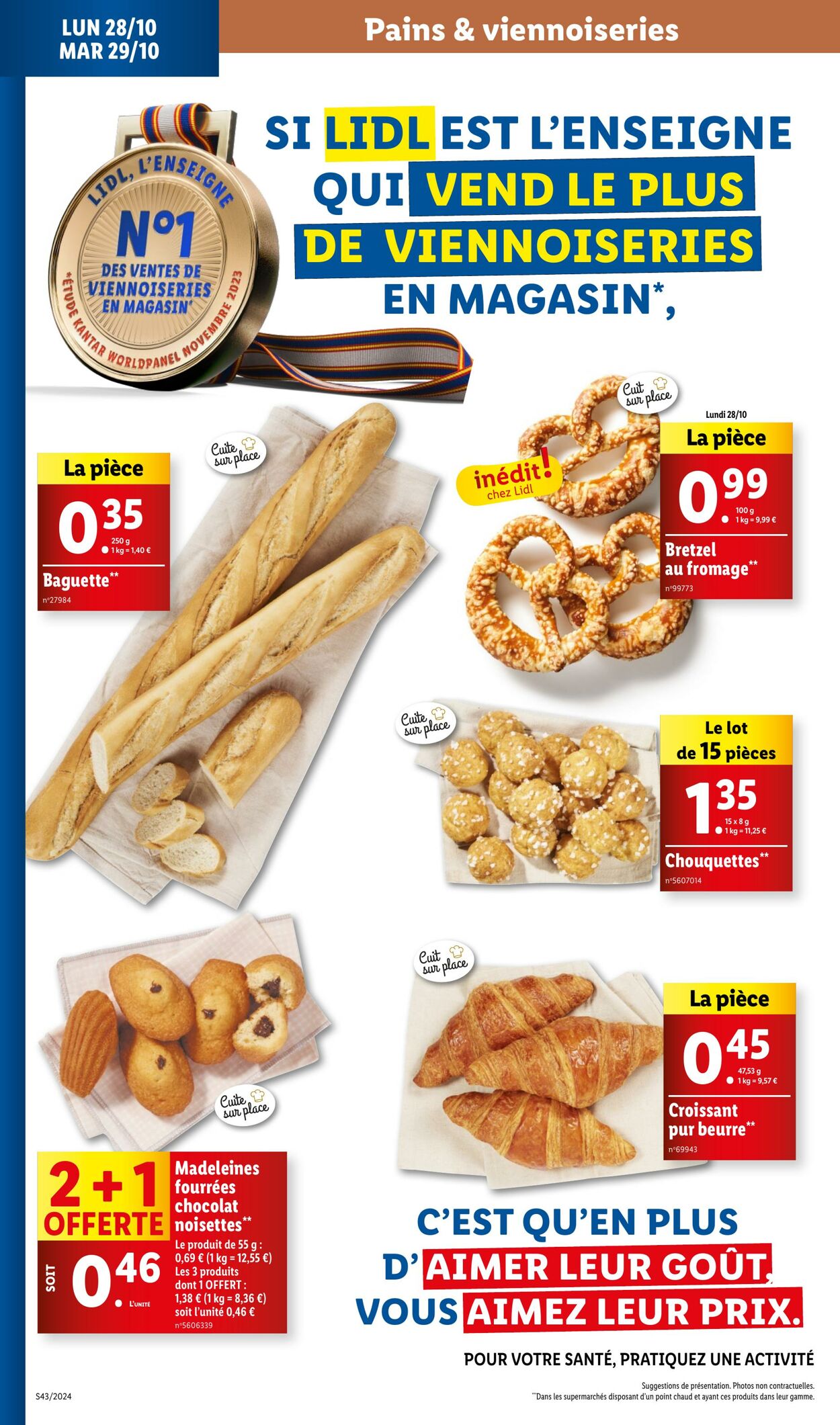 Catalogue Lidl 23.10.2024 - 29.10.2024