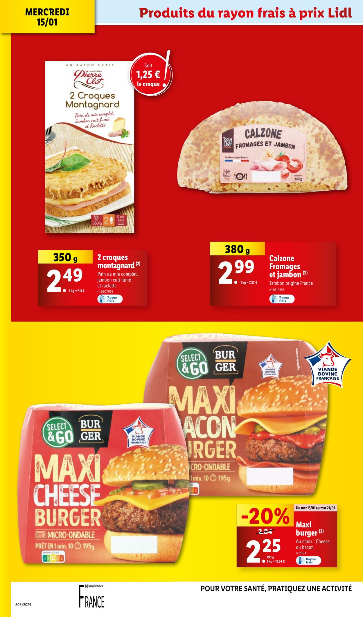 Catalogue Lidl 15.01.2025 - 21.01.2025