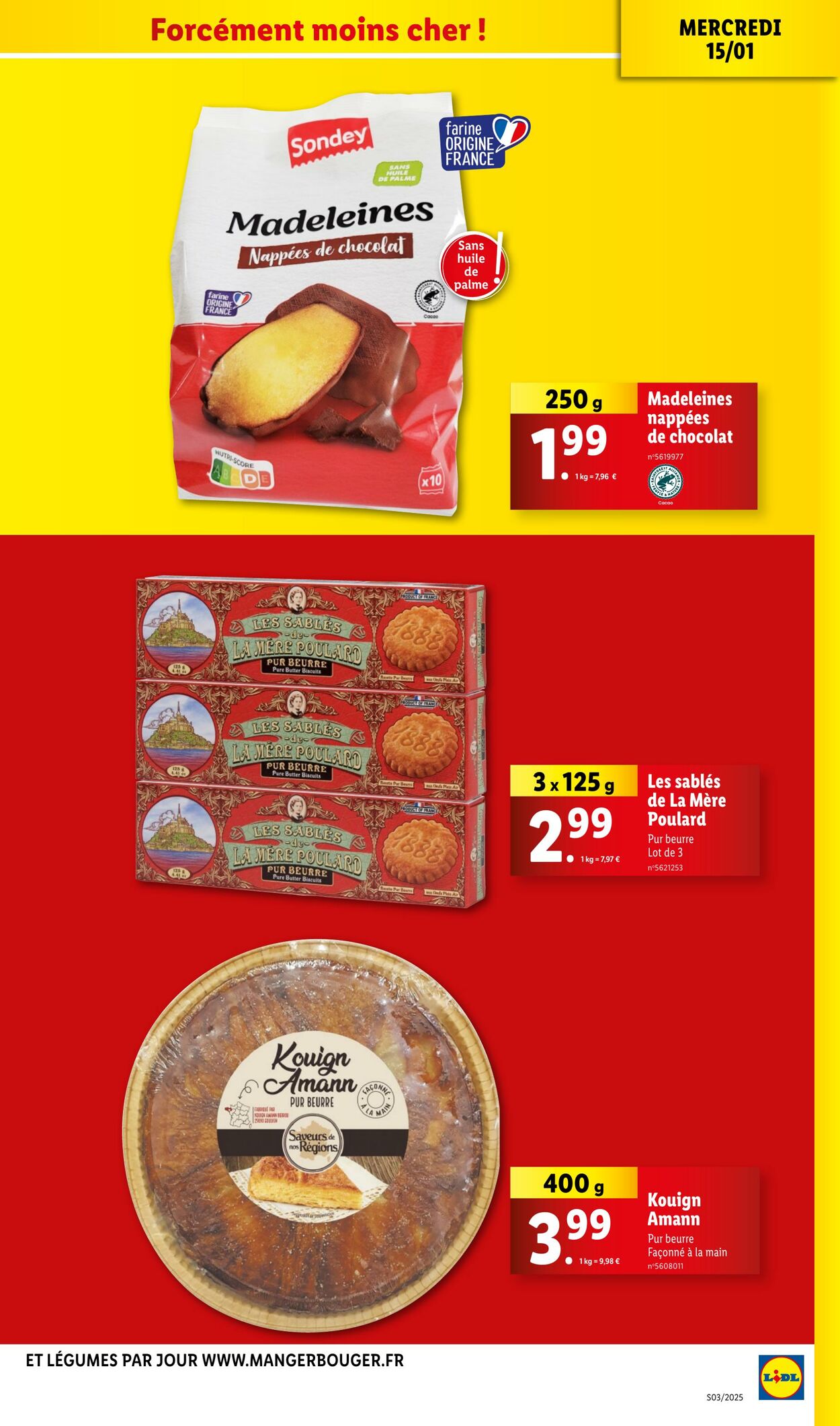 Catalogue Lidl 15.01.2025 - 21.01.2025