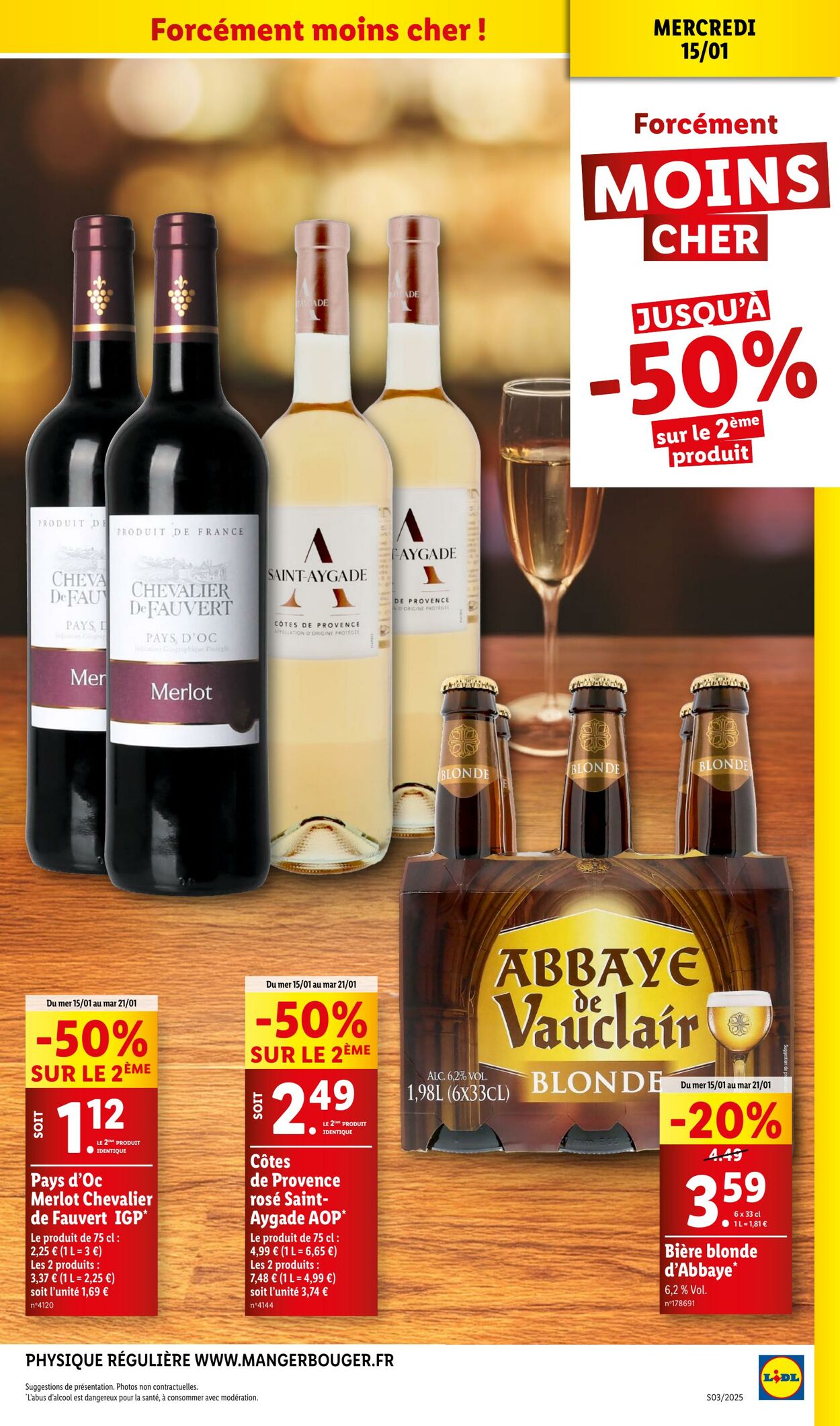 Catalogue Lidl 15.01.2025 - 21.01.2025