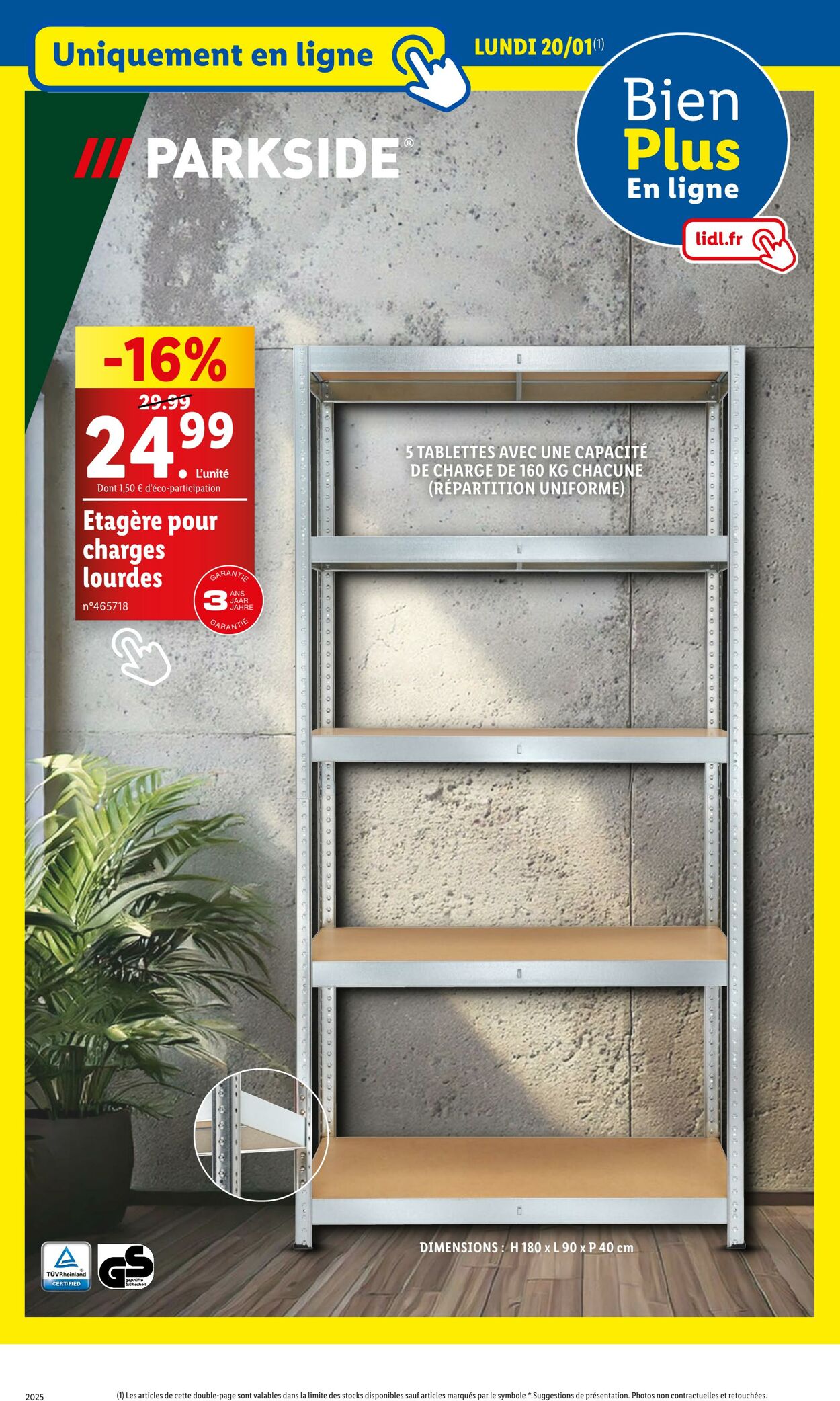 Catalogue Lidl 15.01.2025 - 21.01.2025