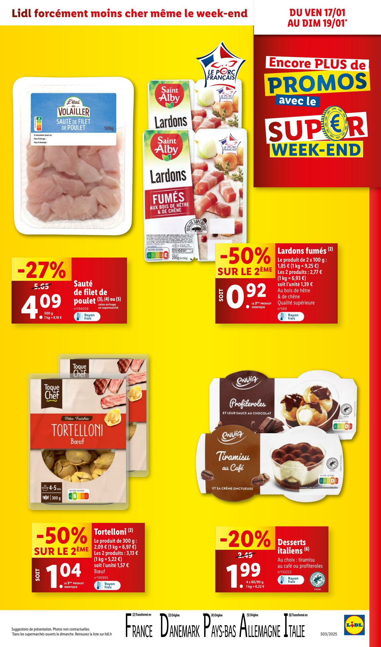 Catalogue Lidl 15.01.2025 - 21.01.2025