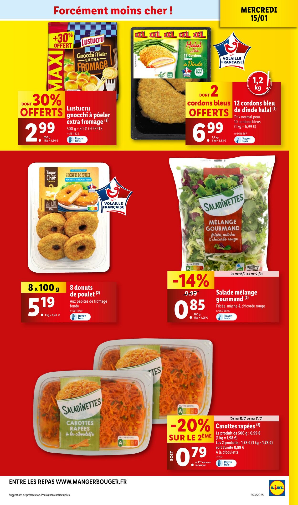 Catalogue Lidl 15.01.2025 - 21.01.2025