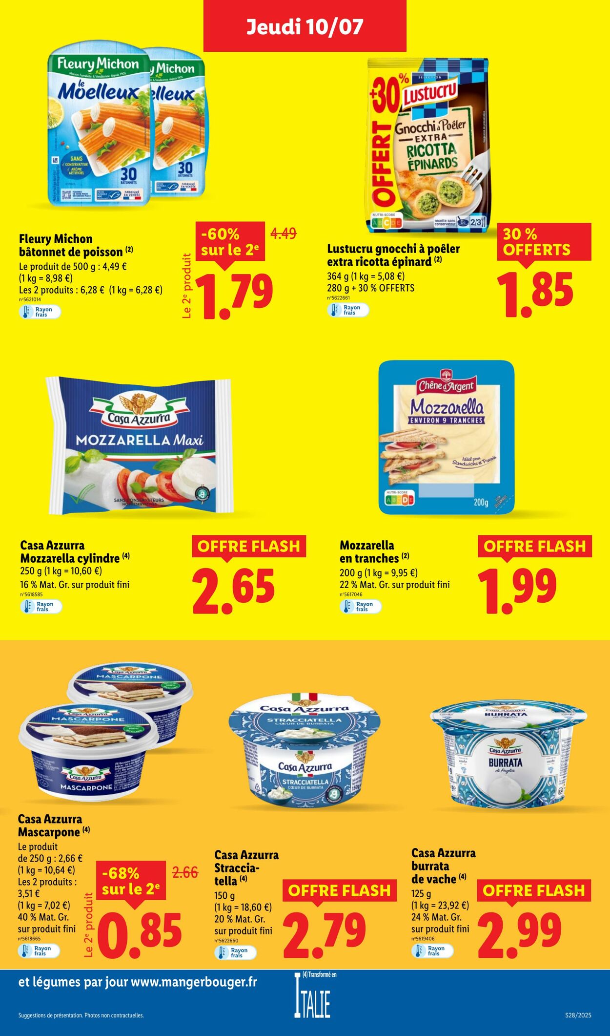 Catalogue Lidl 10.07.2025 - 16.07.2025