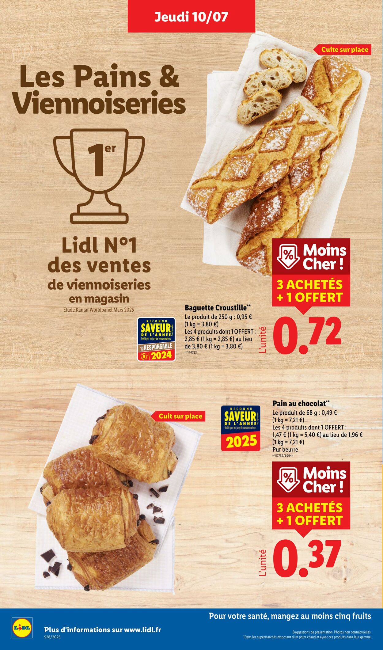 Catalogue Lidl 10.07.2025 - 16.07.2025