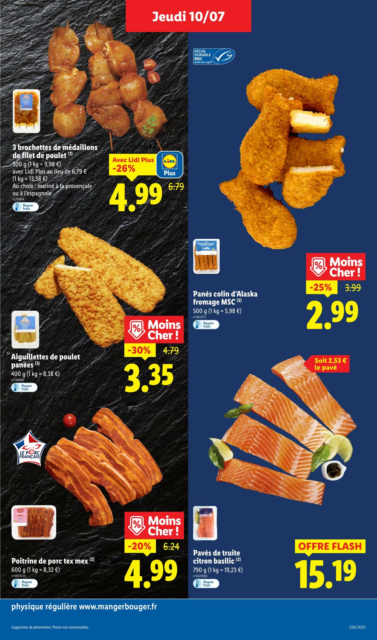 Catalogue Lidl 10.07.2025 - 16.07.2025