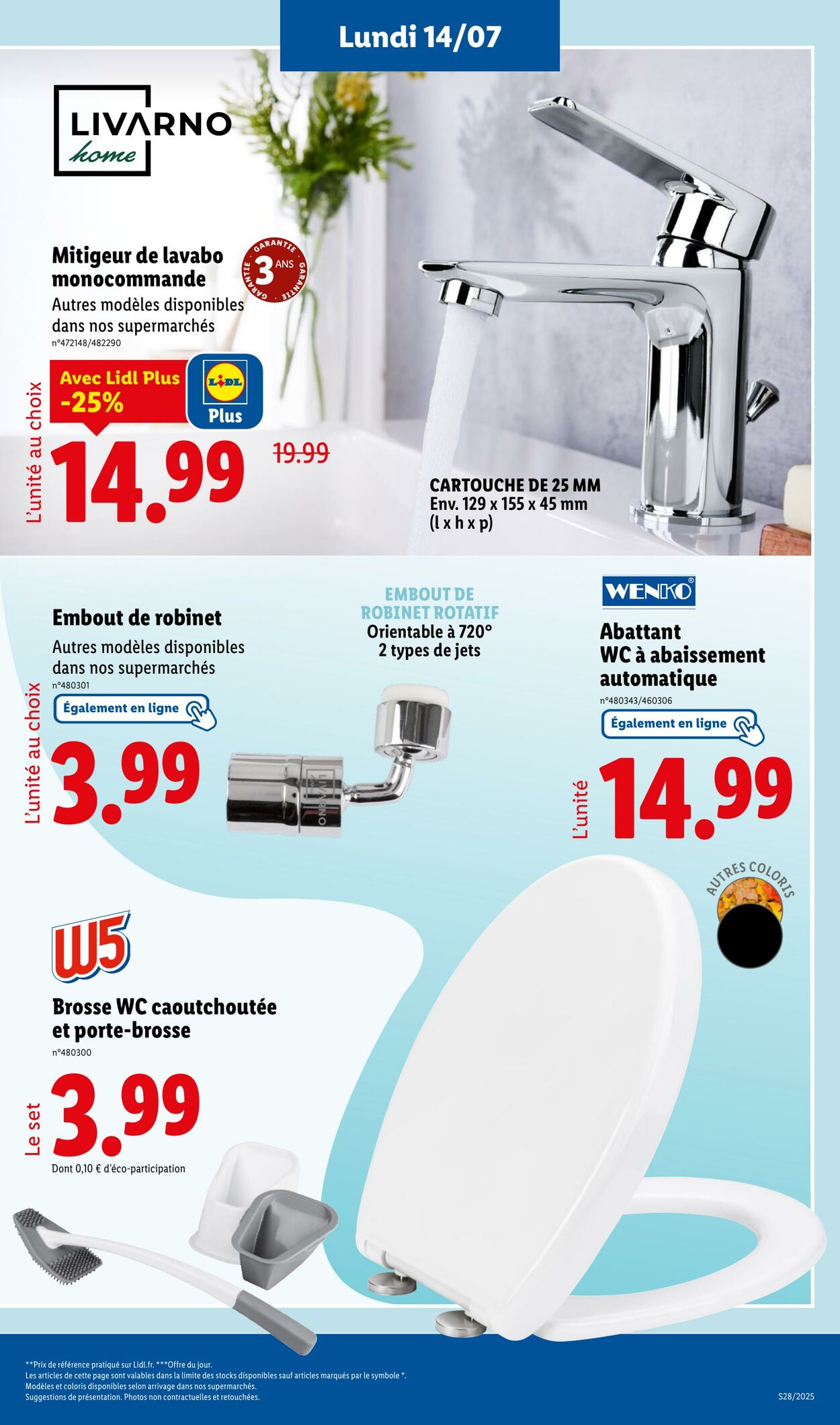 Catalogue Lidl 10.07.2025 - 16.07.2025