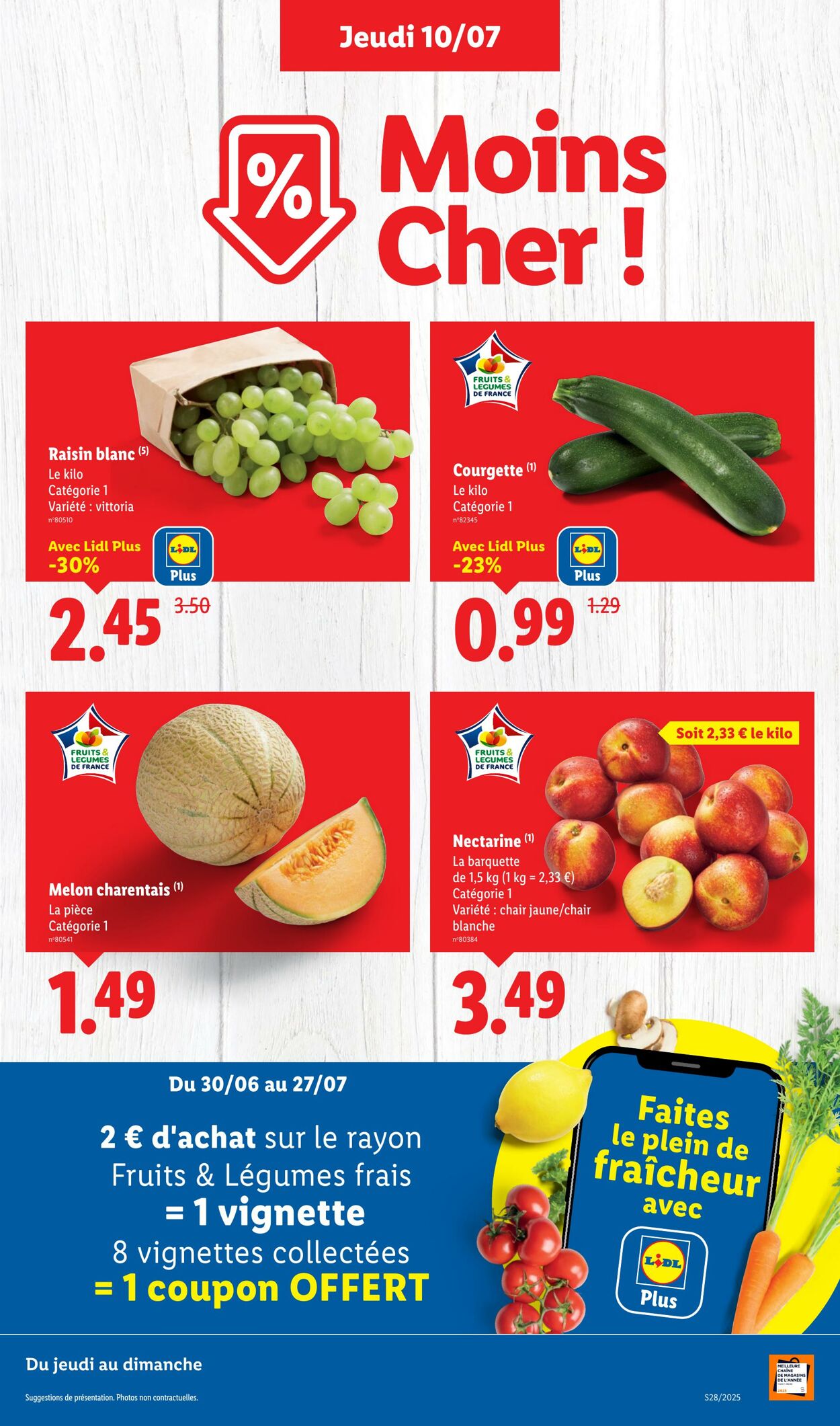 Catalogue Lidl 10.07.2025 - 16.07.2025