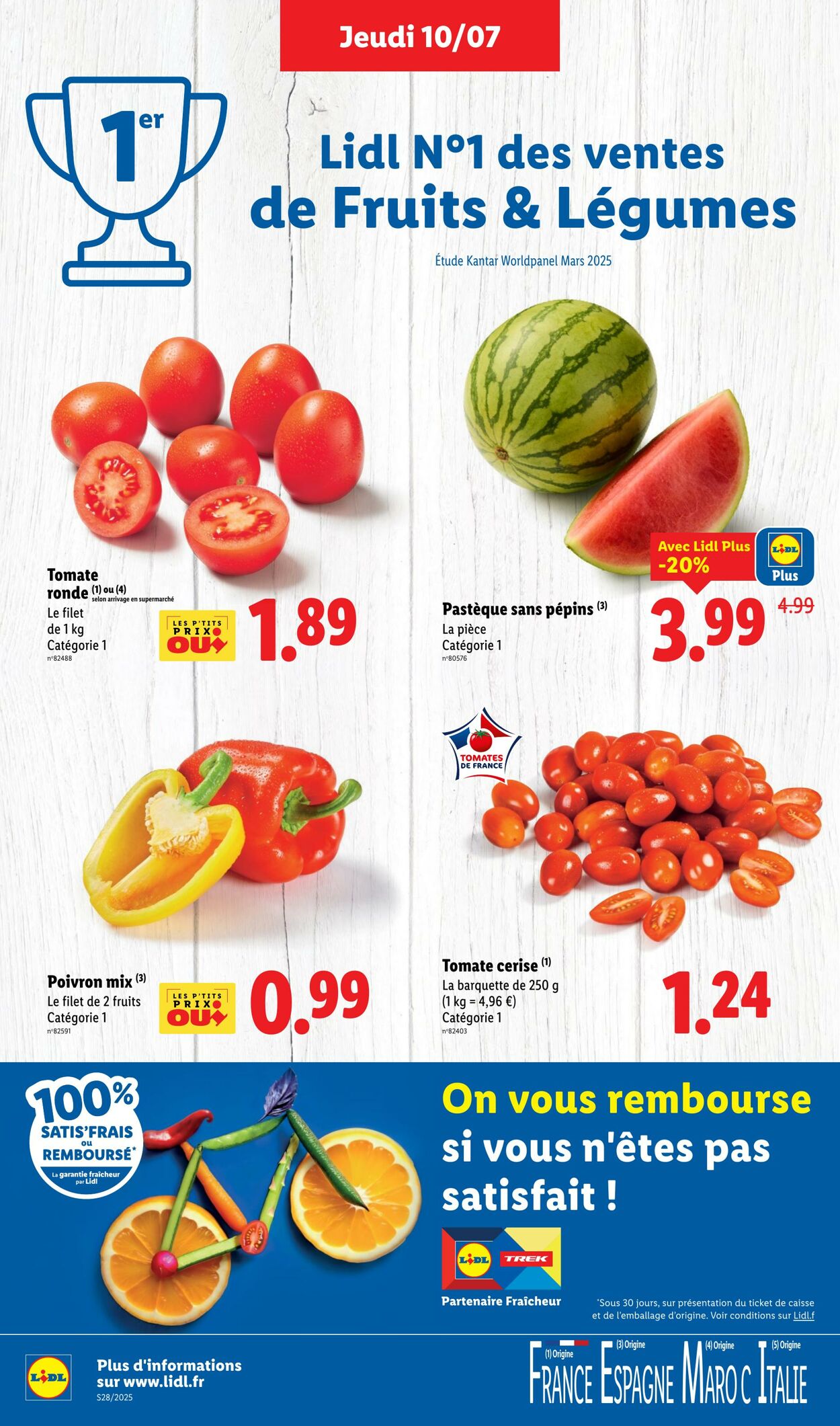 Catalogue Lidl 10.07.2025 - 16.07.2025