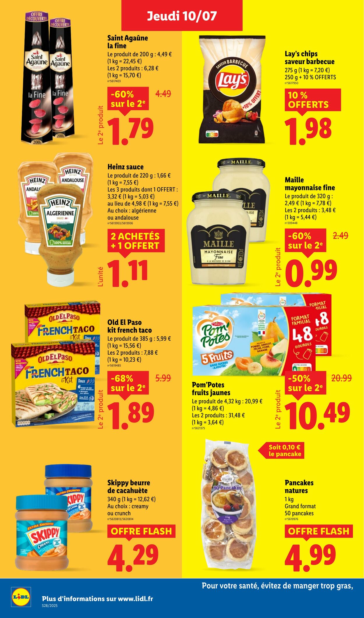 Catalogue Lidl 10.07.2025 - 16.07.2025