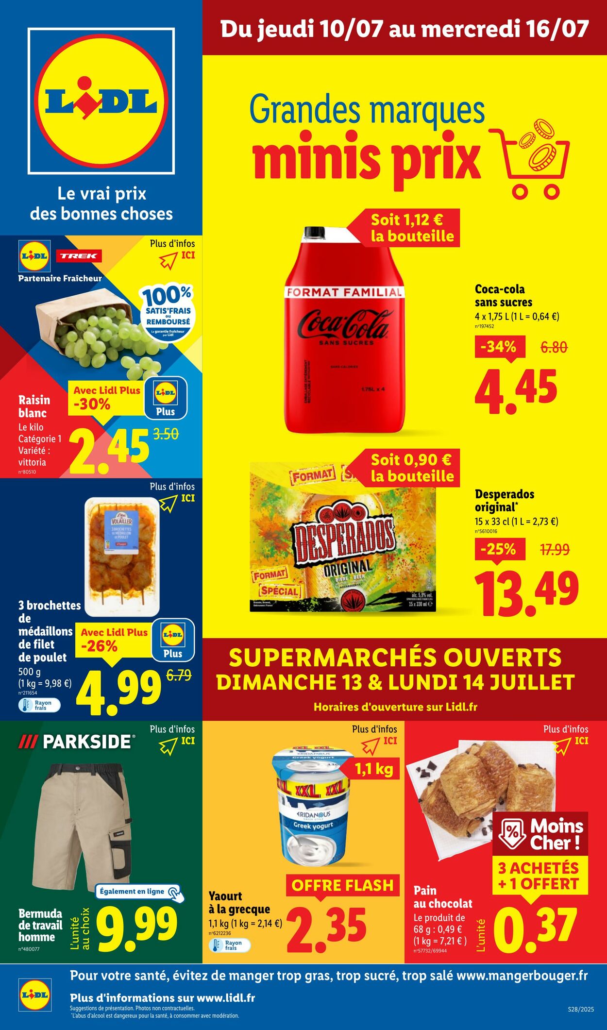 Catalogue Lidl 10.07.2025 - 16.07.2025