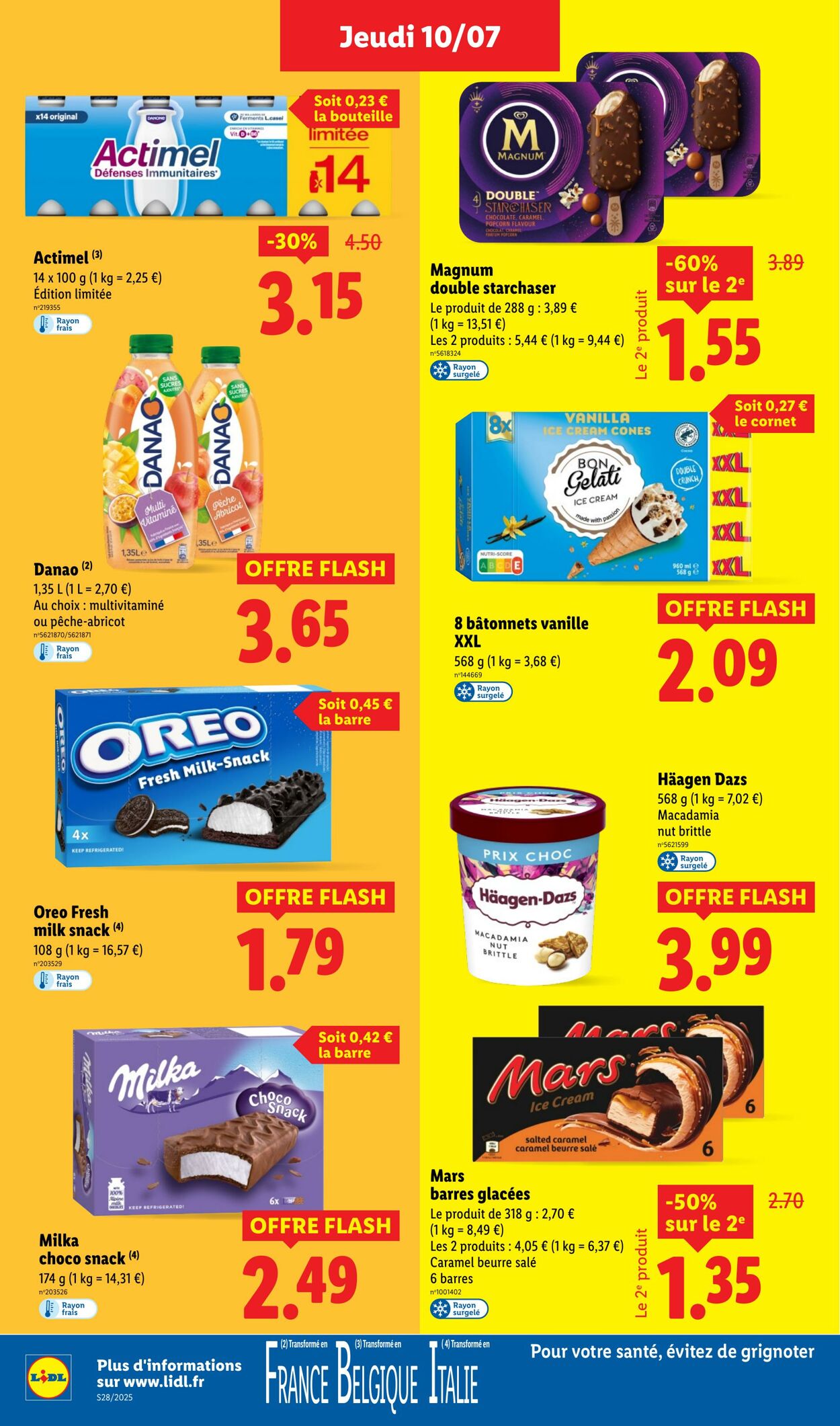 Catalogue Lidl 10.07.2025 - 16.07.2025