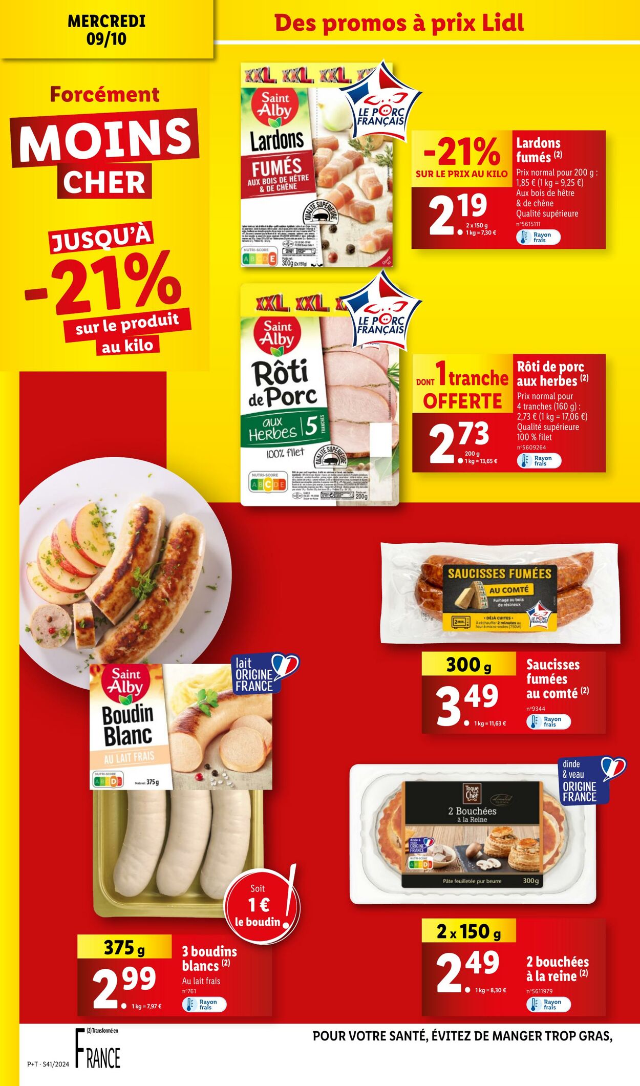 Catalogue Lidl 09.10.2024 - 15.10.2024