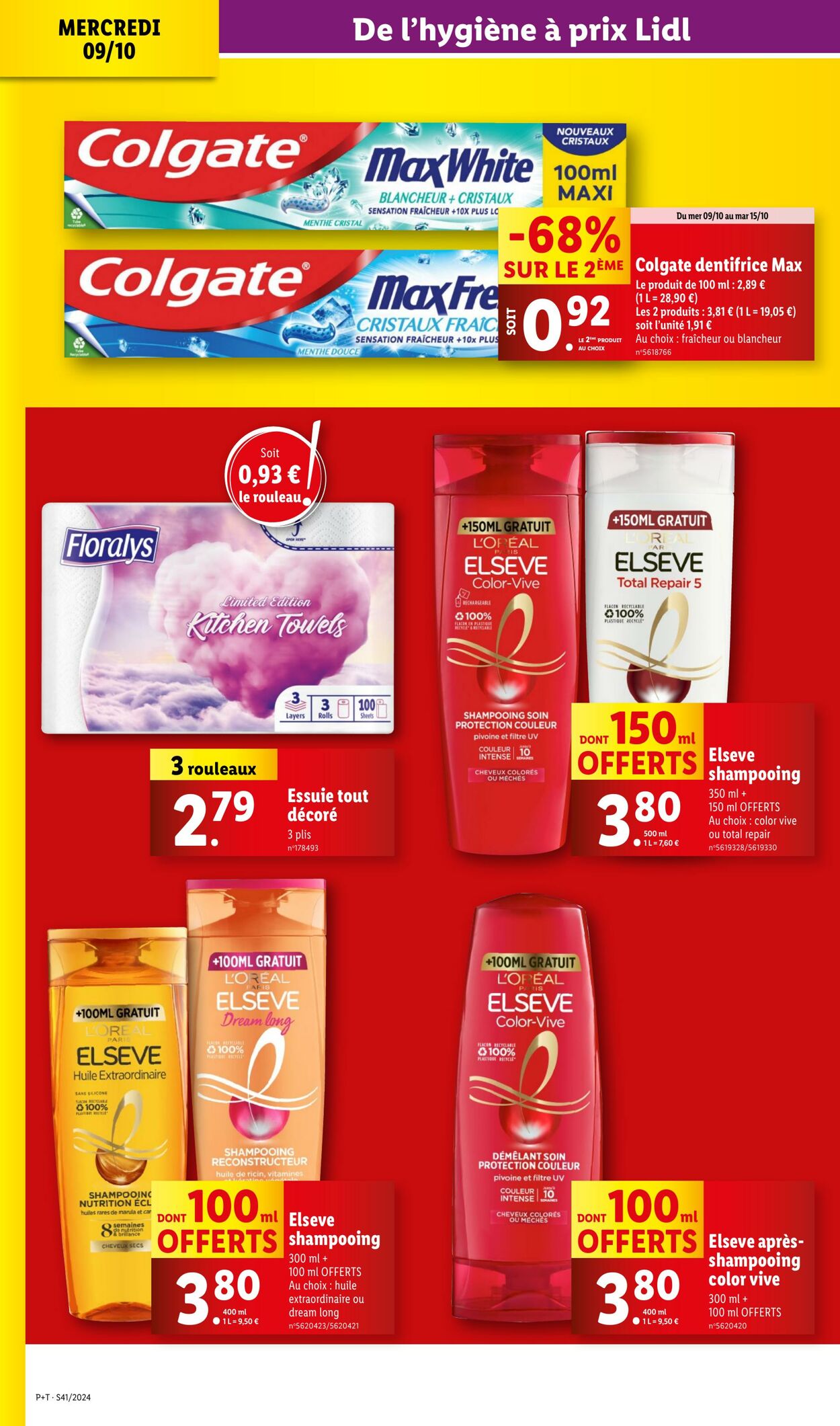 Catalogue Lidl 09.10.2024 - 15.10.2024