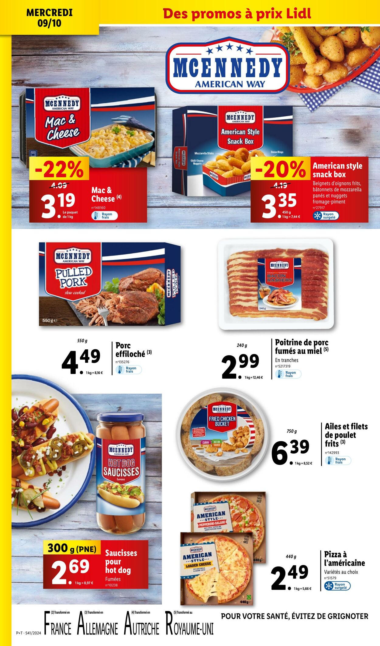 Catalogue Lidl 09.10.2024 - 15.10.2024