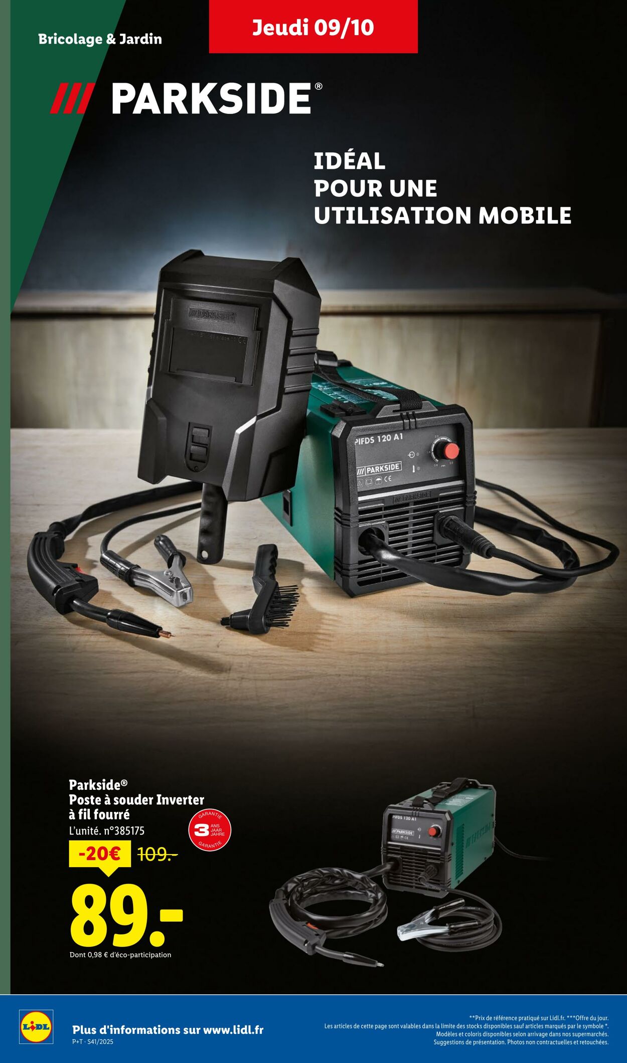 Catalogue Lidl 09.10.2025 - 15.10.2025