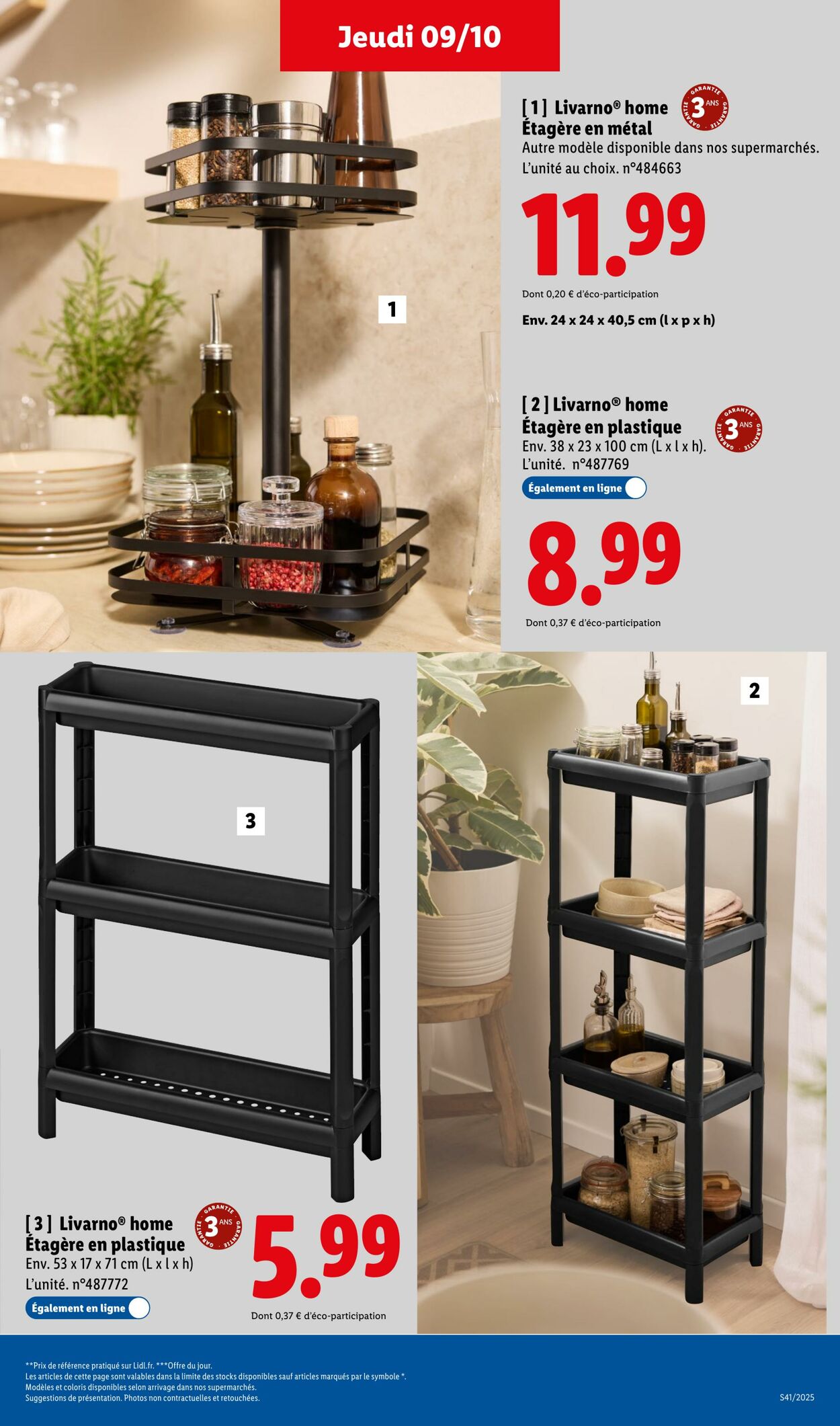 Catalogue Lidl 09.10.2025 - 15.10.2025