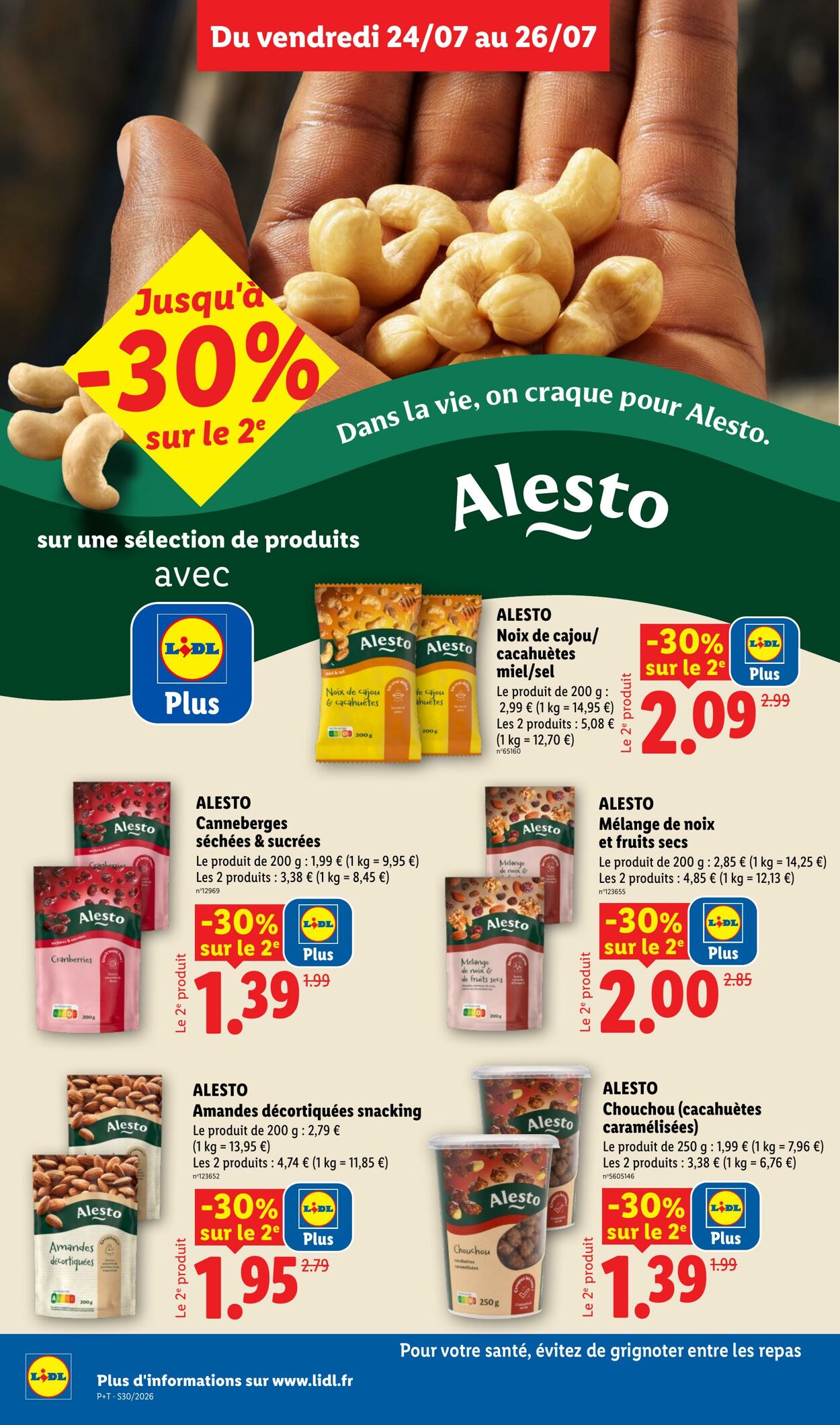 Catalogue Lidl 19.07.2026 - 29.07.2026
