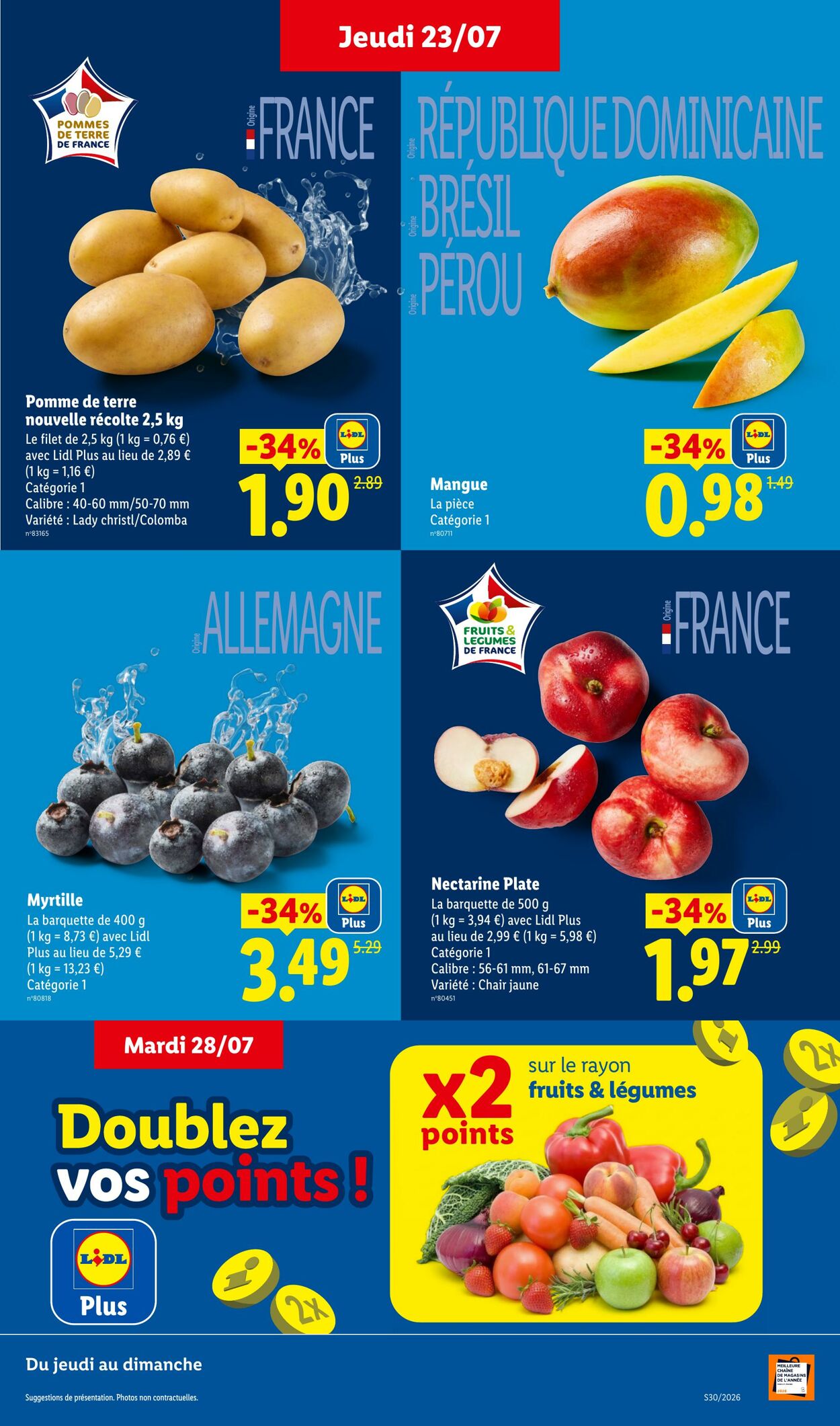Catalogue Lidl 19.07.2026 - 29.07.2026